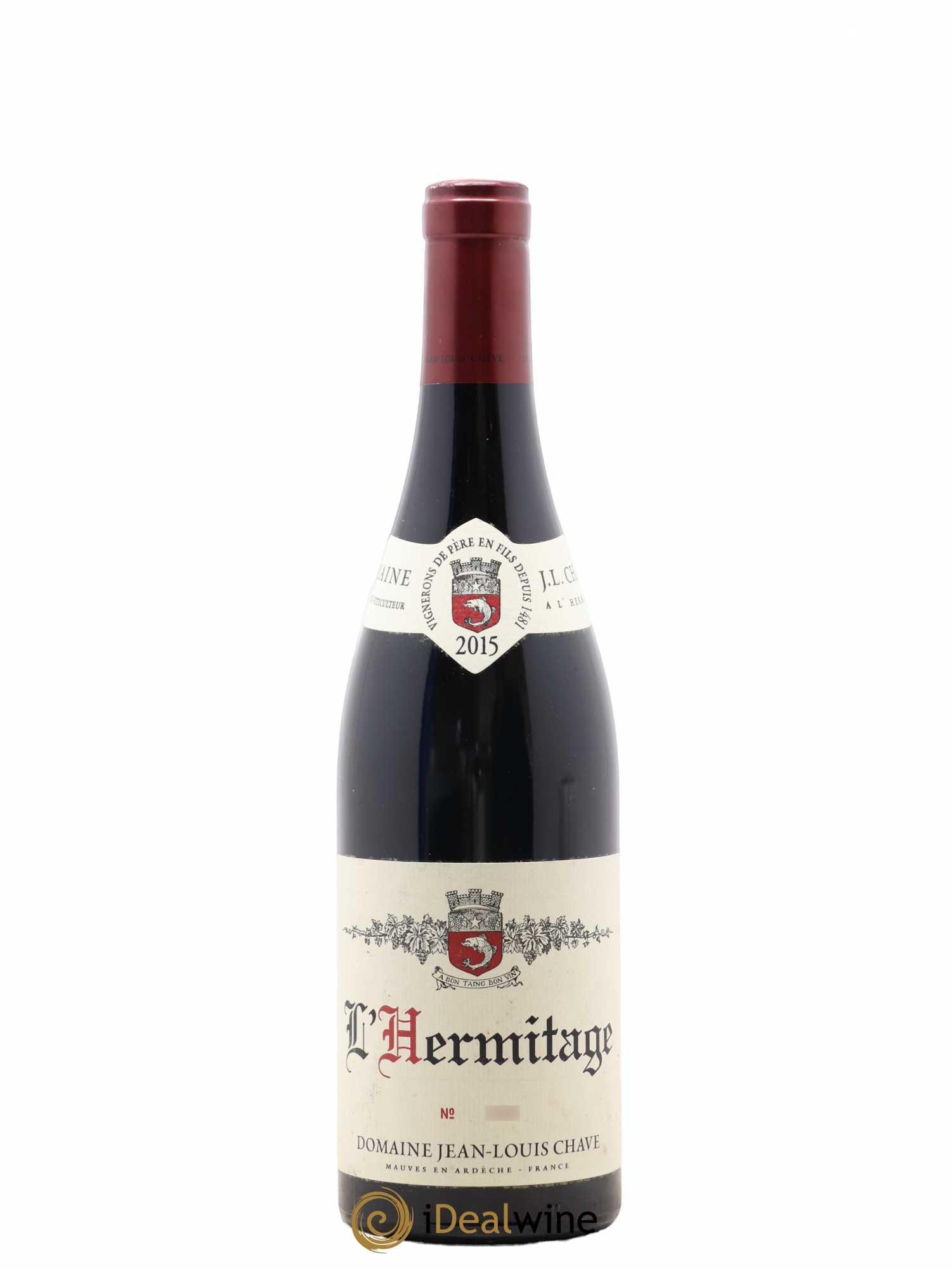 Hermitage Jean-Louis Chave 2015 - Lot de 1 bouteille - 0