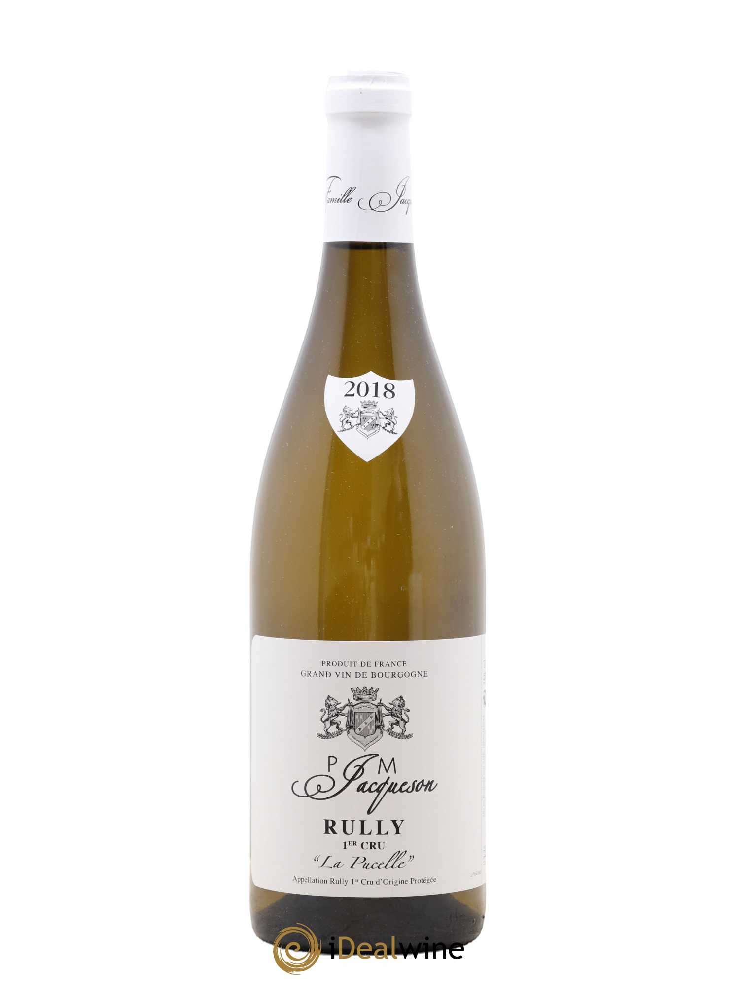 Rully 1er Cru La Pucelle Paul & Marie Jacqueson 2018 - Lot de 1 bouteille - 0