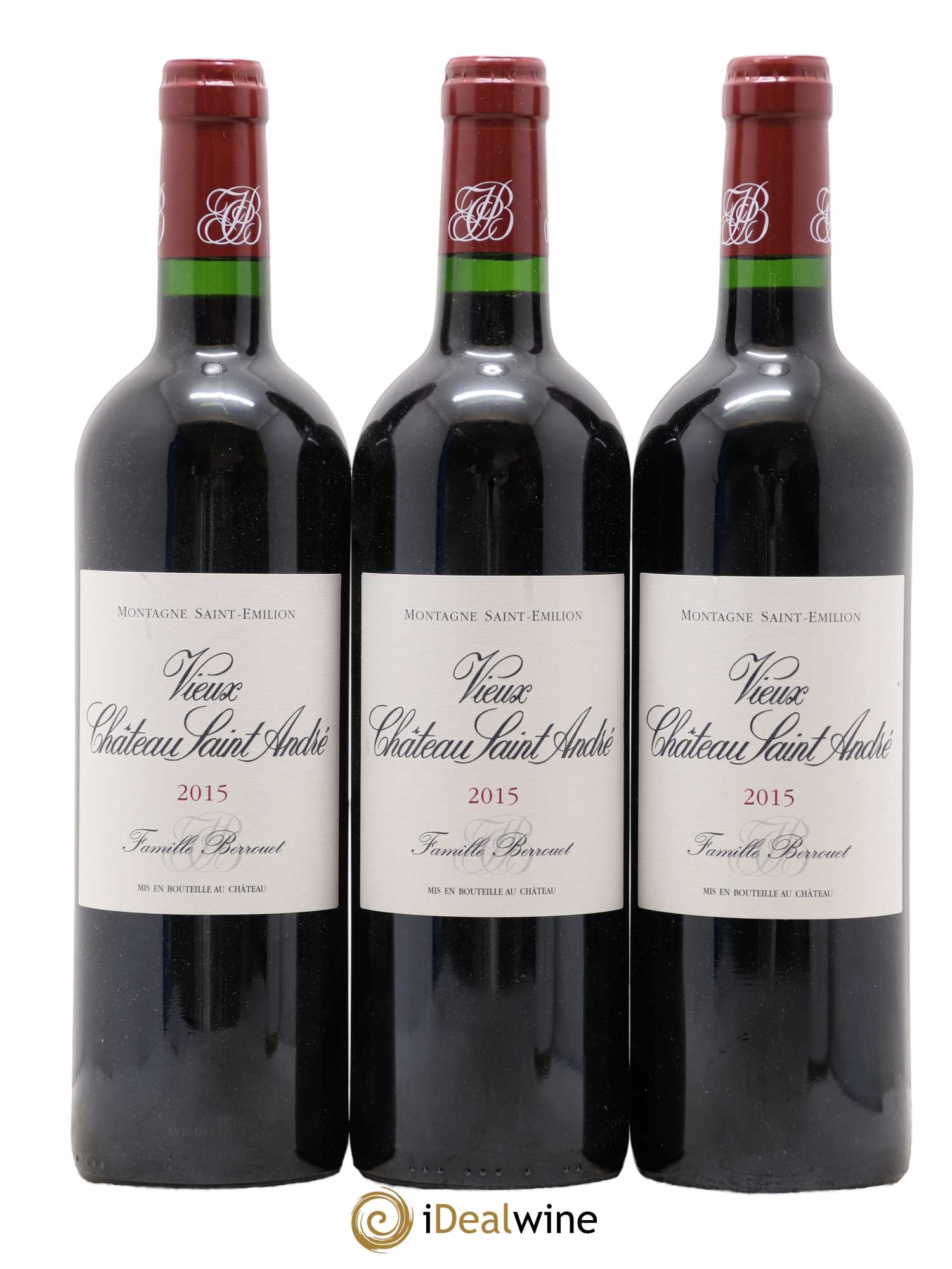 Vieux Château Saint-André 2015 - Lot de 3 bouteilles - 0