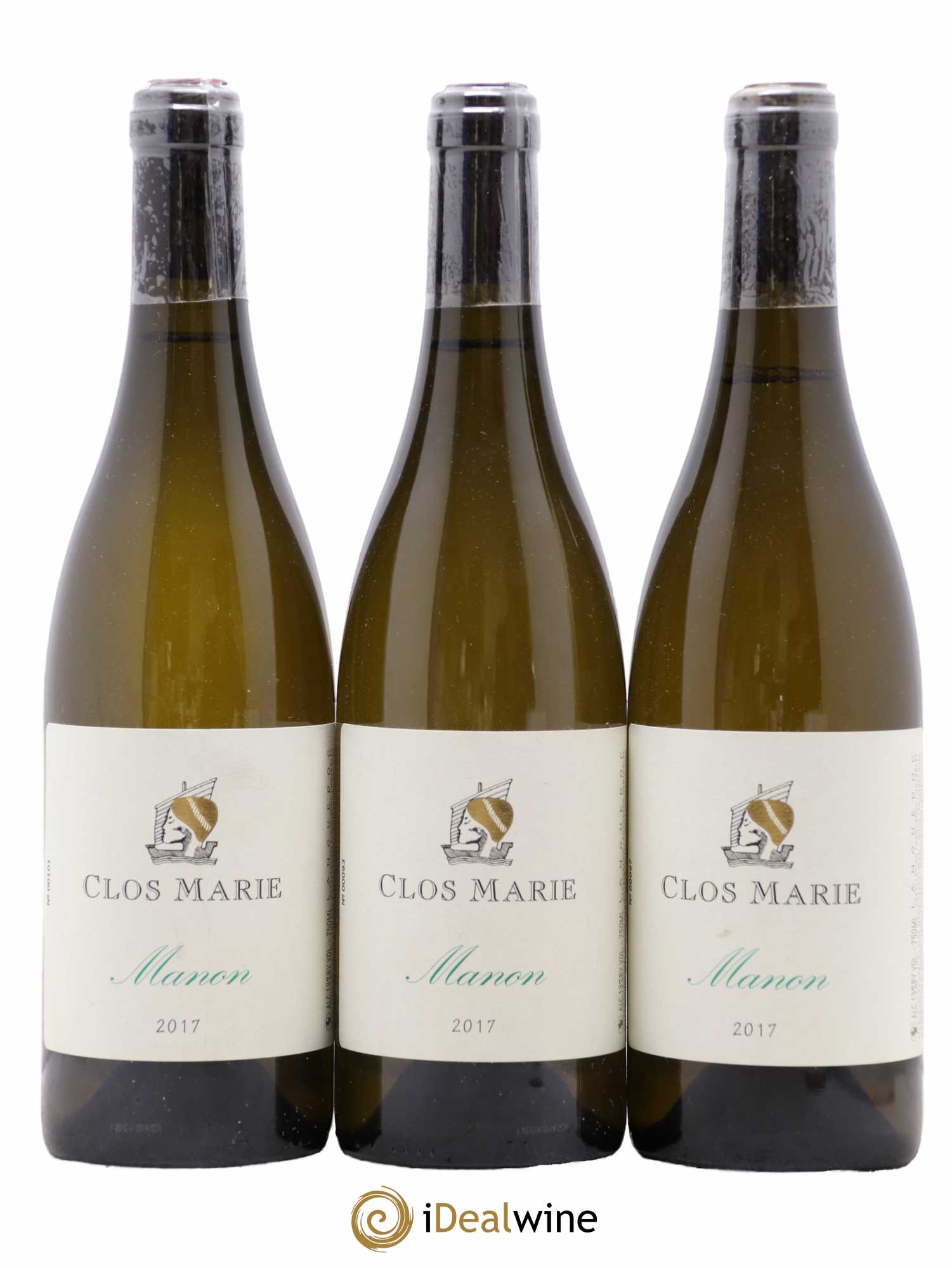 Languedoc Clos Marie Manon Christophe Peyrus et Françoise Julien 2017 - Lot de 3 bouteilles - 0