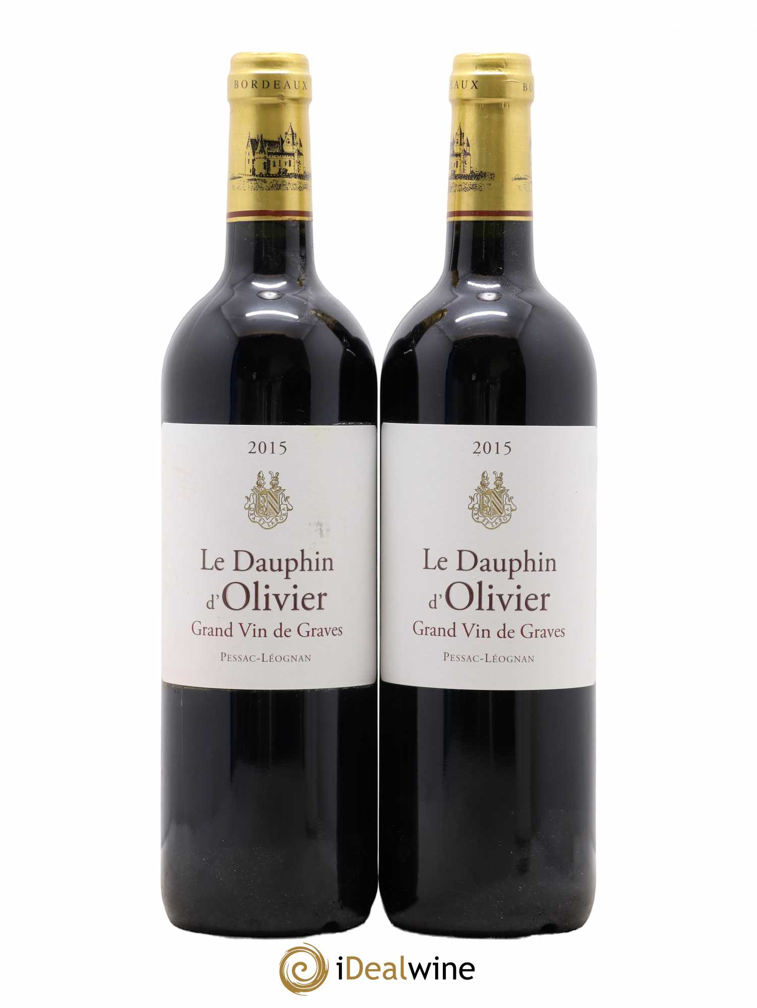 Pessac-Léognan Dauphin d'Olivier 2015 - Posten von 2 Flaschen - 0