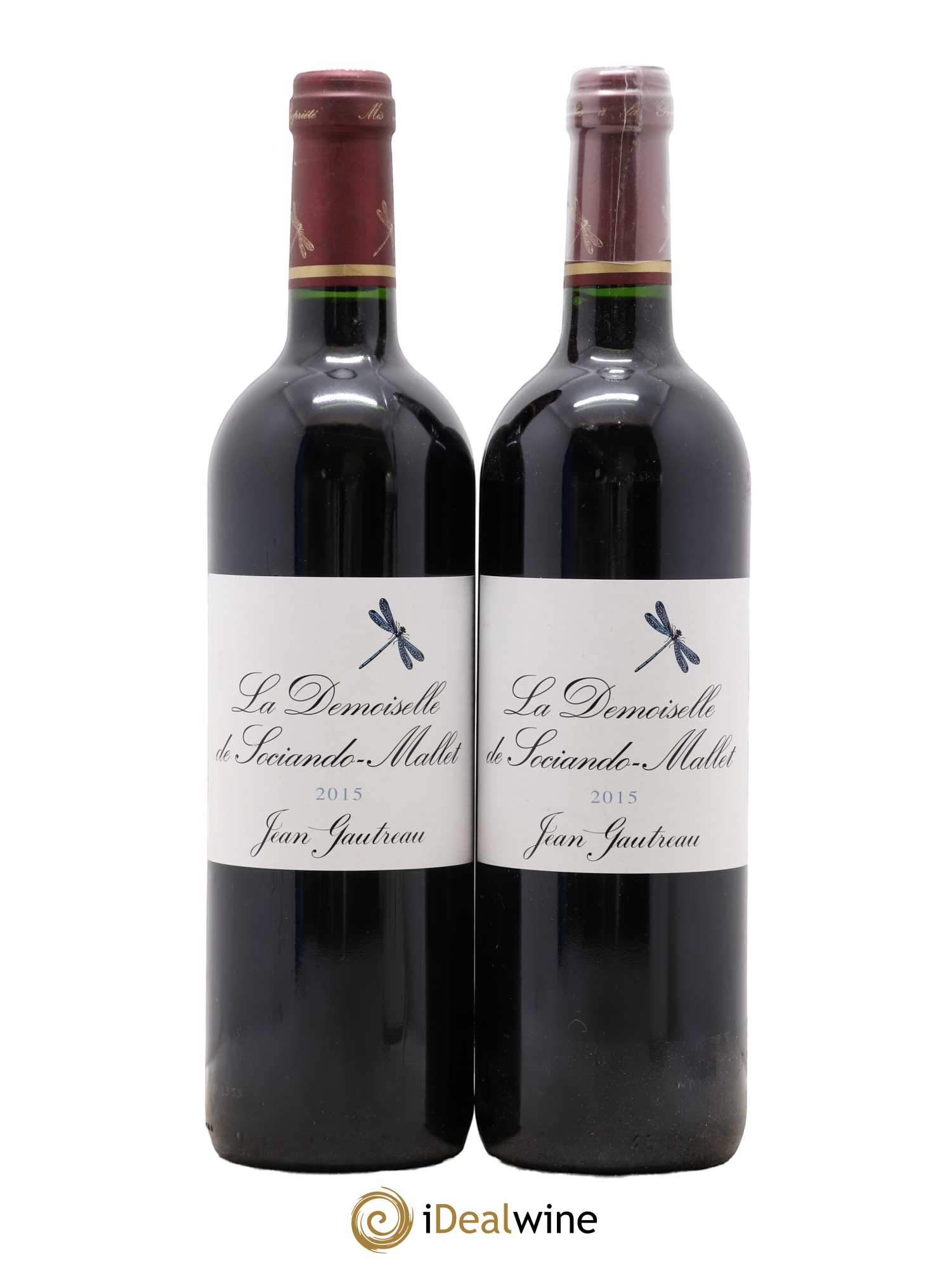 Demoiselle de Sociando Mallet Second Vin 2015 - Lot de 2 bouteilles - 0