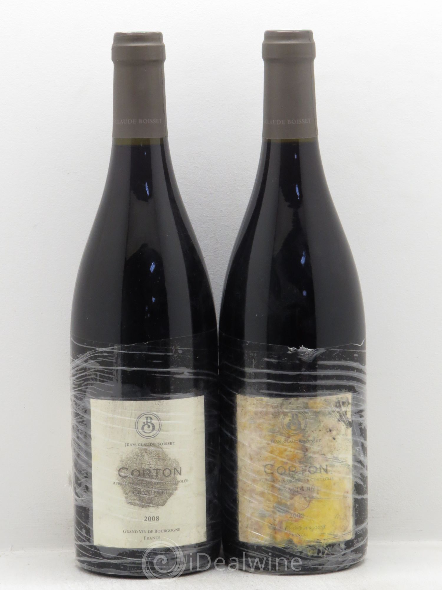 Corton Grand Cru JC Boisset 2008 - Lot de 2 bouteilles - 0