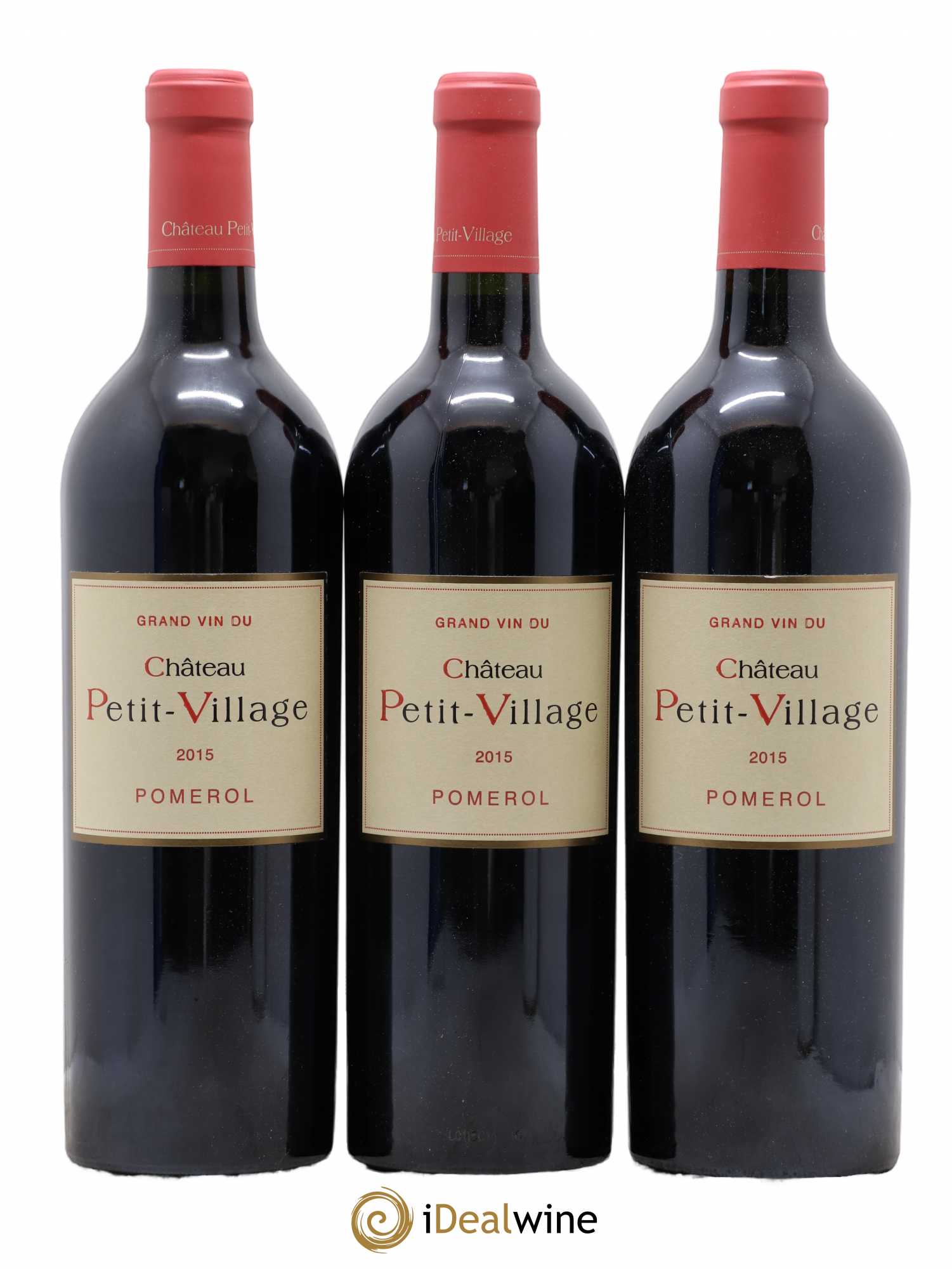 Château Petit Village 2015 - Lot de 3 bouteilles - 0