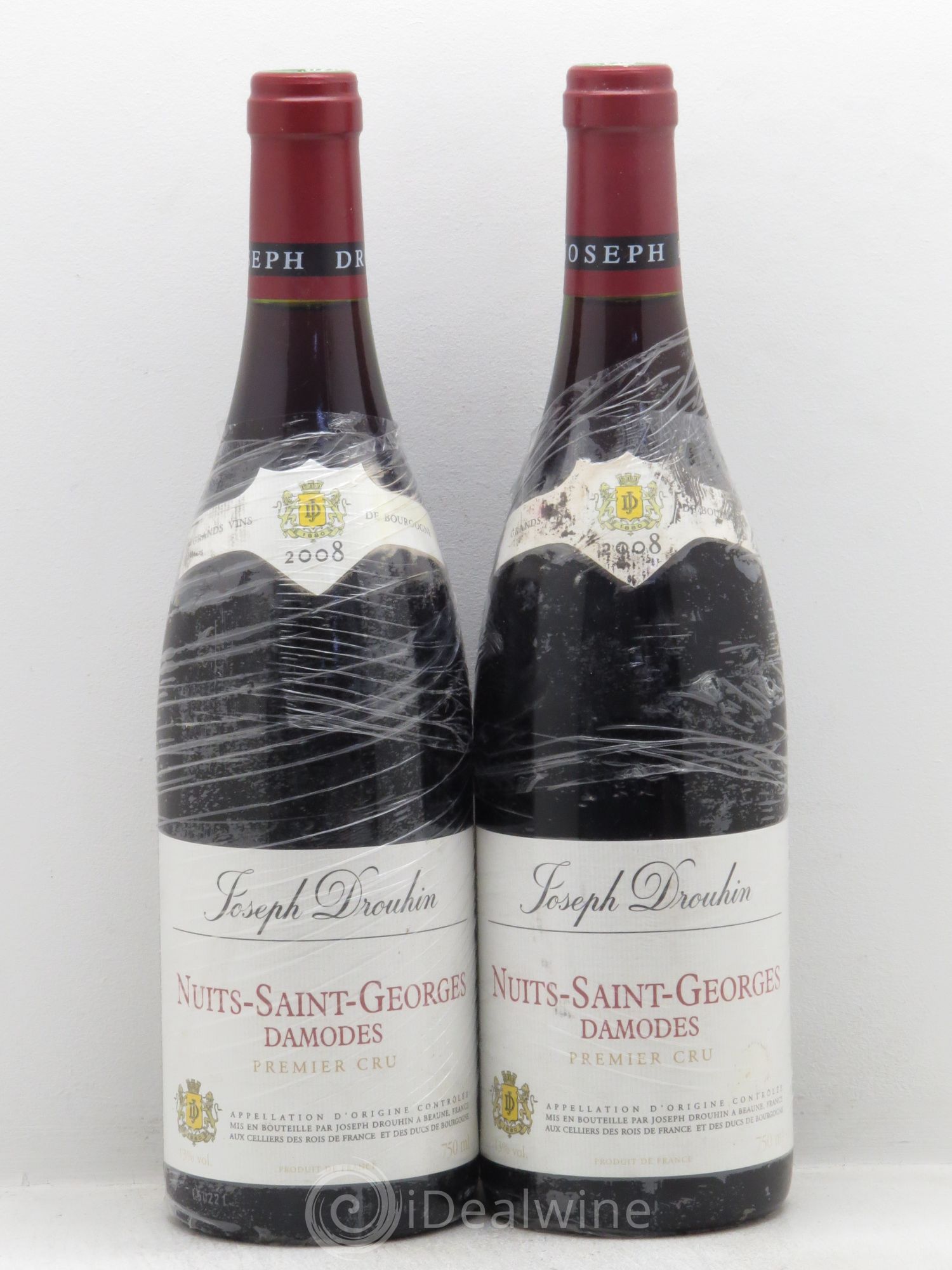Nuits-Saint-Georges 1er Cru Domaine Drouhin 2008 - Lot de 2 bouteilles - 0