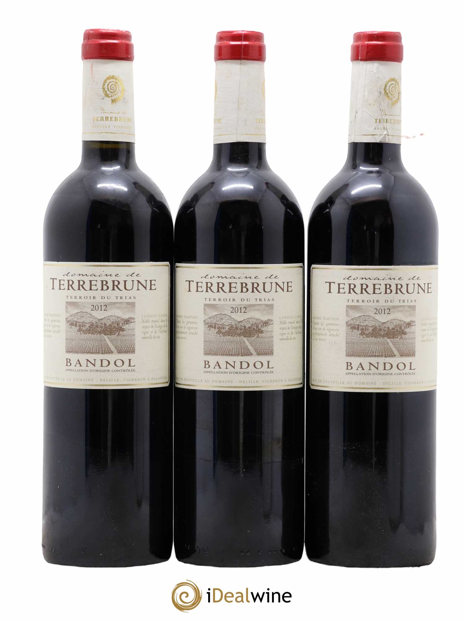 Bandol Terrebrune (Domaine de) 2012 - Lot de 3 bouteilles - 0