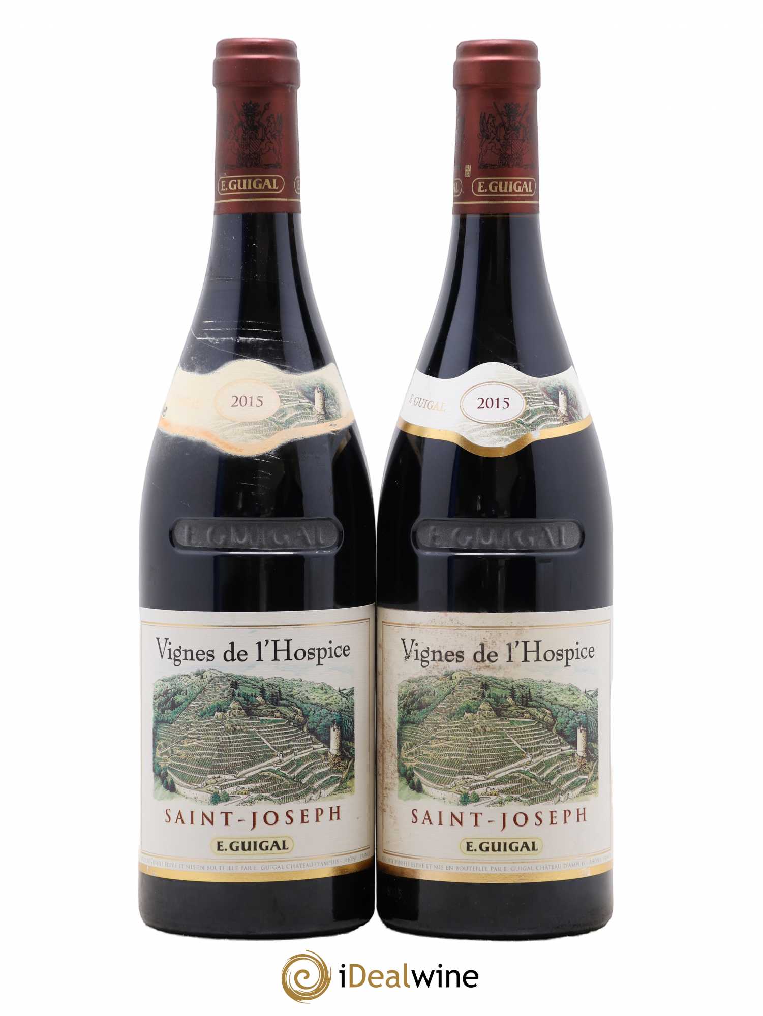 Saint-Joseph Vignes de l'Hospice Guigal 2015 - Lot de 2 bouteilles - 0