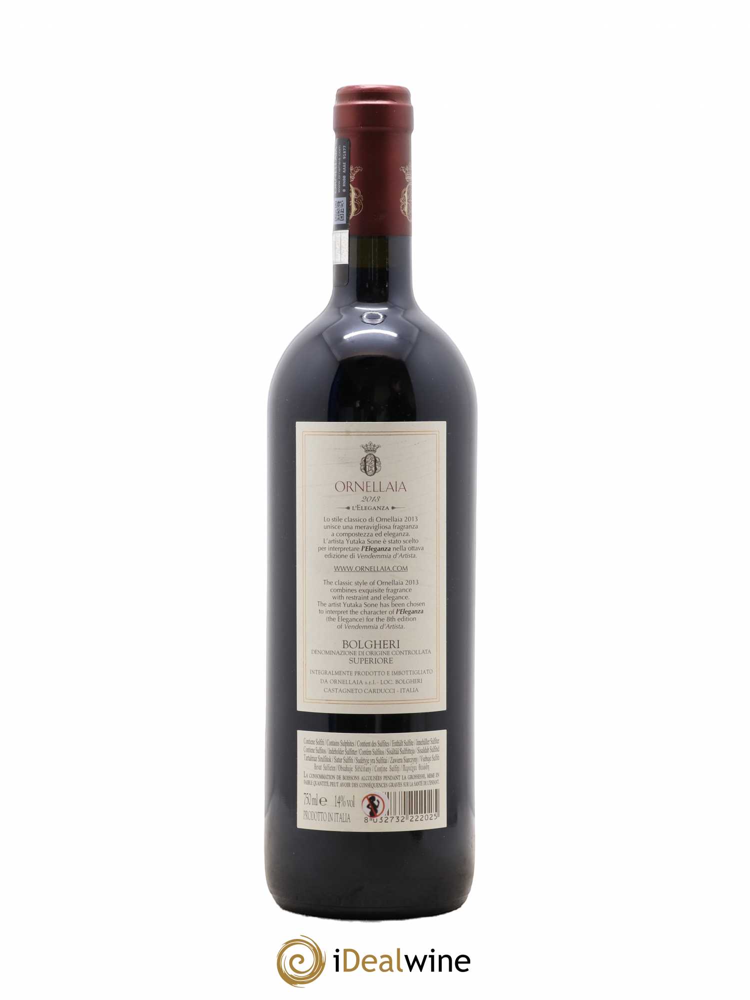 Toscana IGT Ornellaia L'Eleganza 2013 - Posten von 1 Flasche - 1