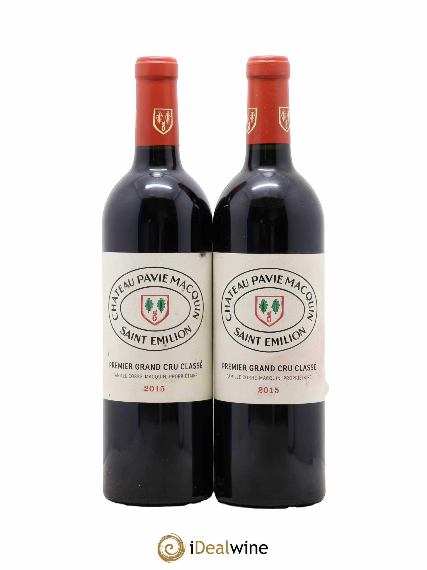 Château Pavie Macquin 1er Grand Cru Classé B 2015 - Lot de 2 bouteilles - 0