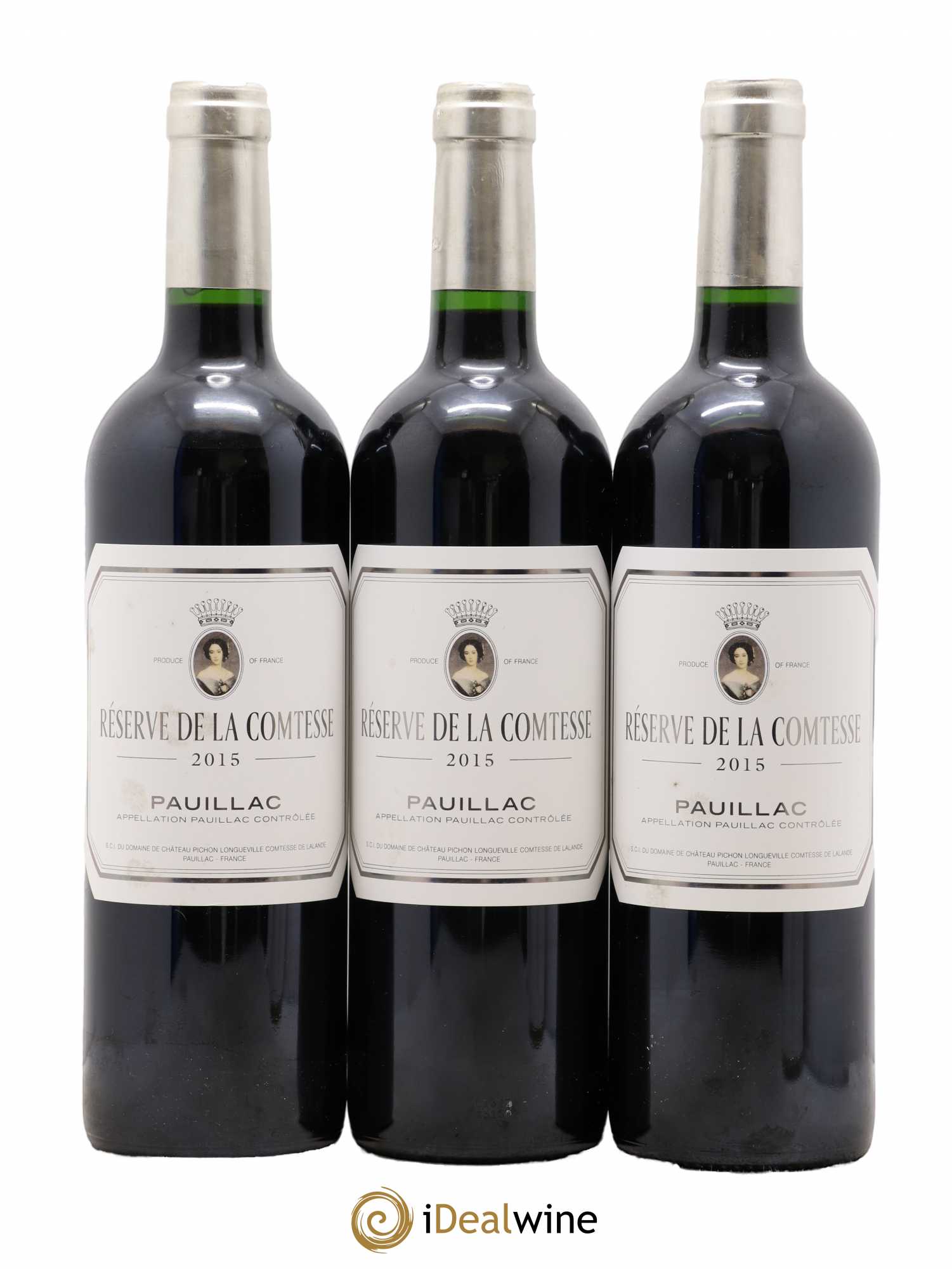 Réserve de la Comtesse Second Vin 2015 - Lot de 3 bouteilles - 0