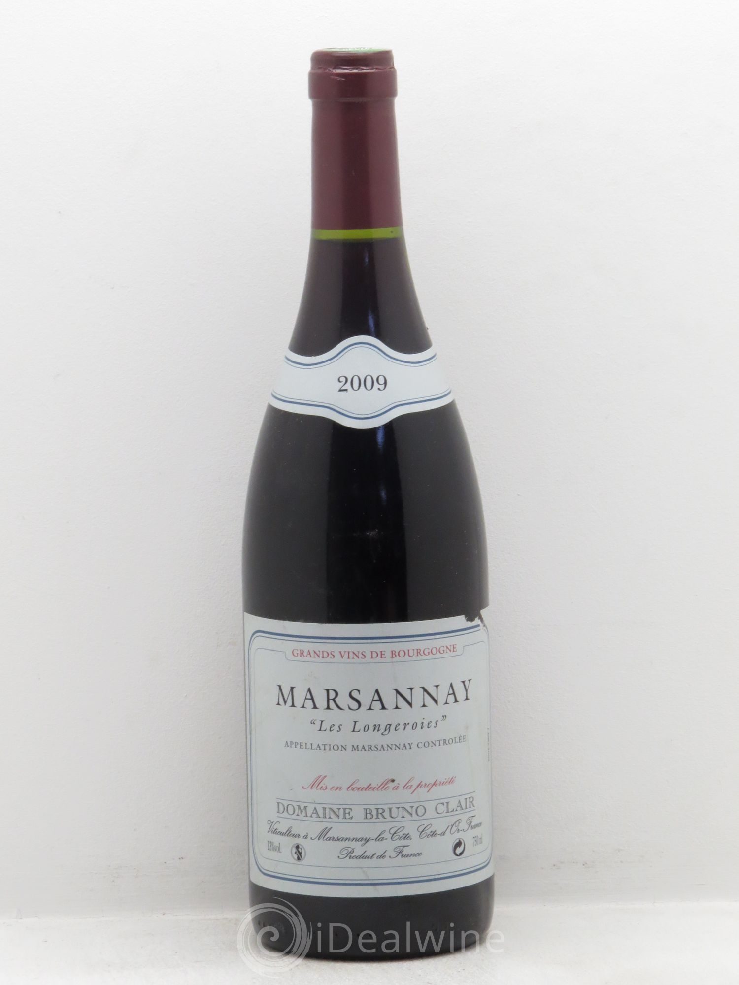 Marsannay Les Longeroies Bruno Clair (Domaine) 2009 - Lot de 4 bouteilles - 0