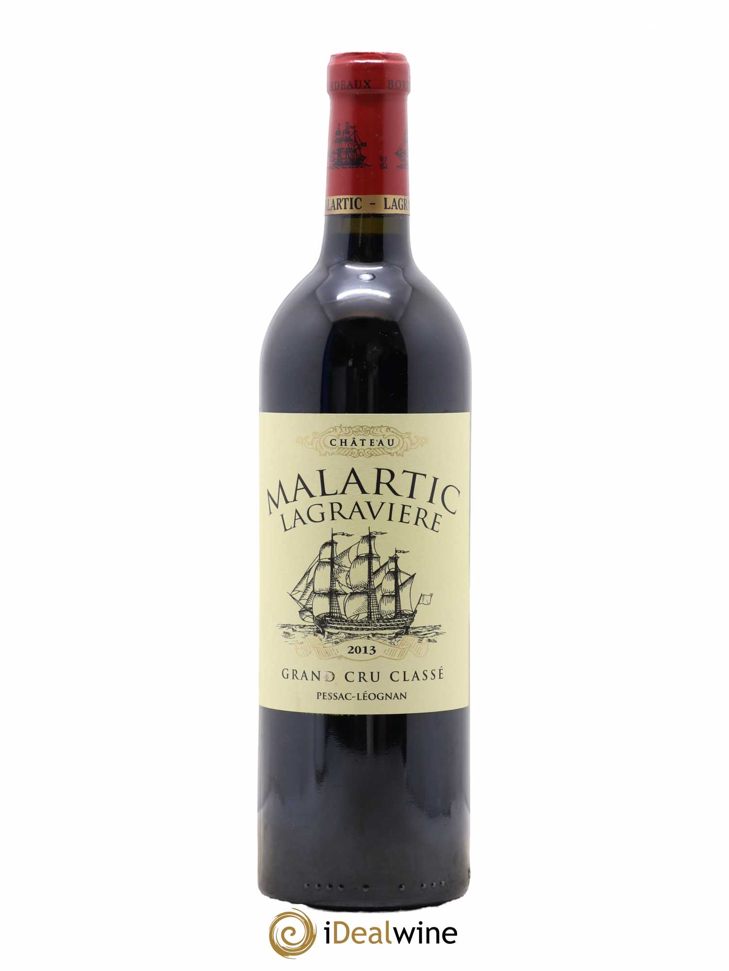 Château Malartic-Lagravière Cru Classé de Graves 2013 - Lot de 1 bouteille - 0