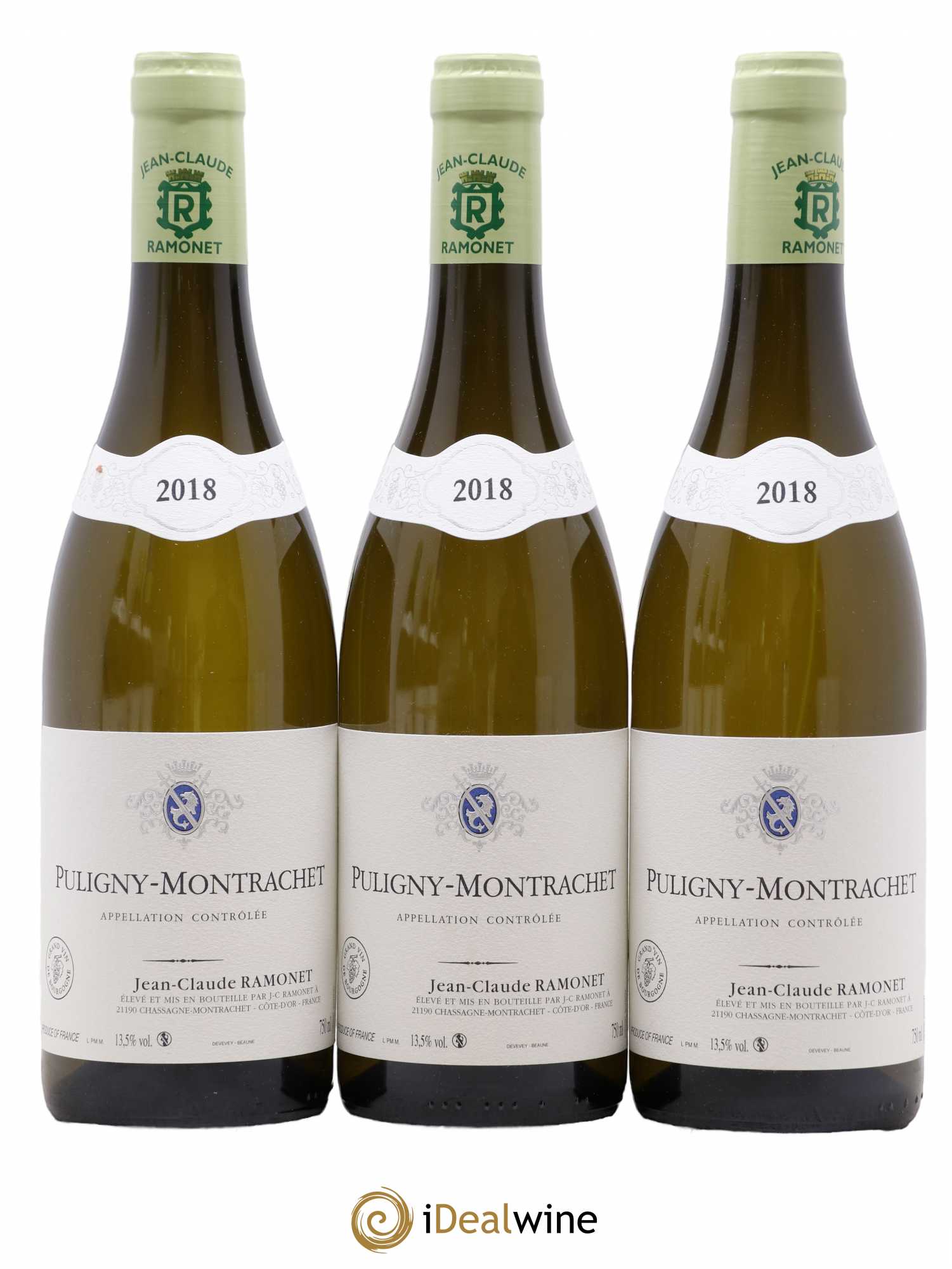 Puligny-Montrachet Ramonet (Domaine) 2018 - Lot de 3 bouteilles - 0
