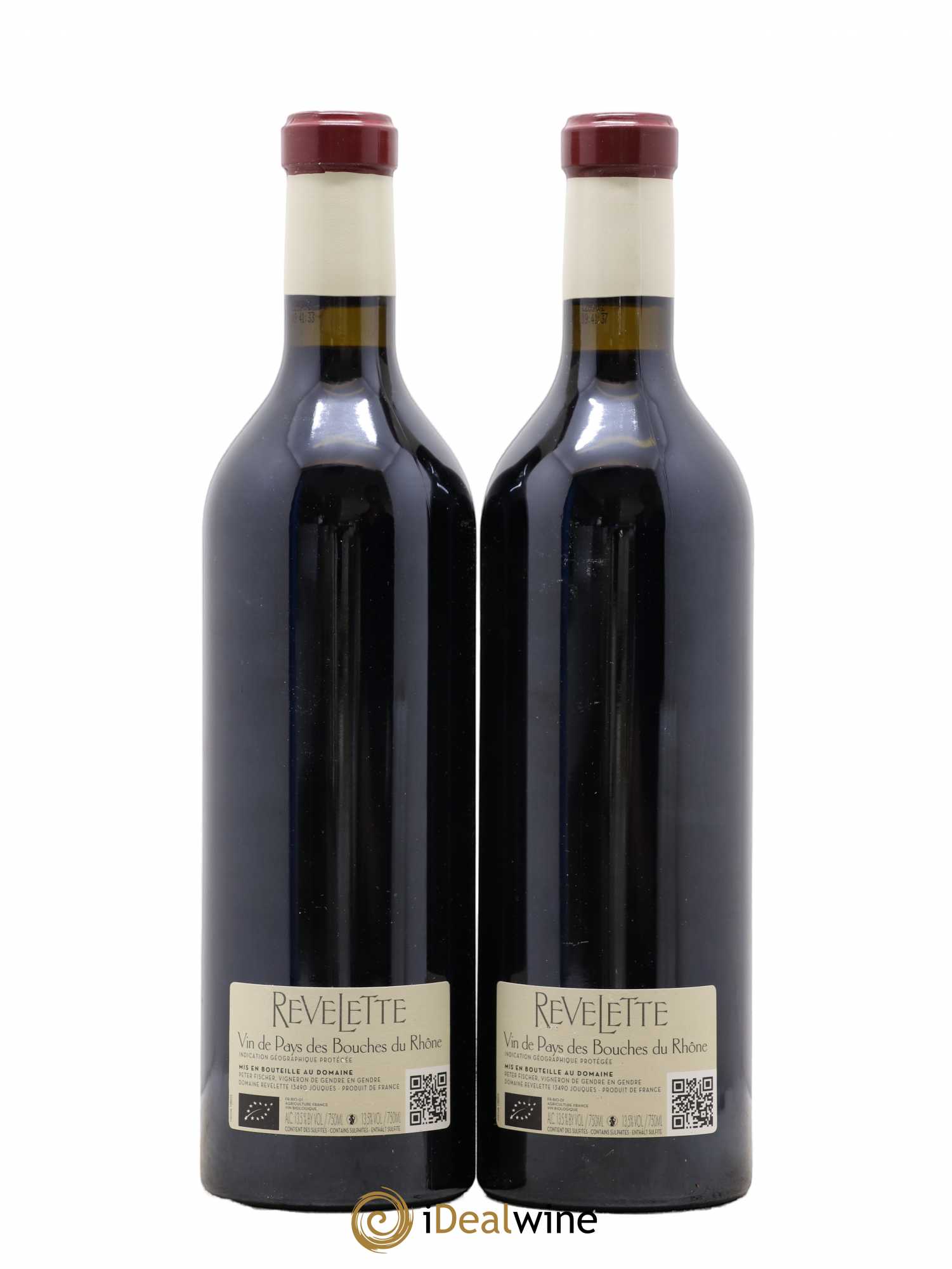Méditerranée Château Revelette Le Grand Rouge Sandra & Peter Fischer 2014 - Lot de 2 bouteilles - 1