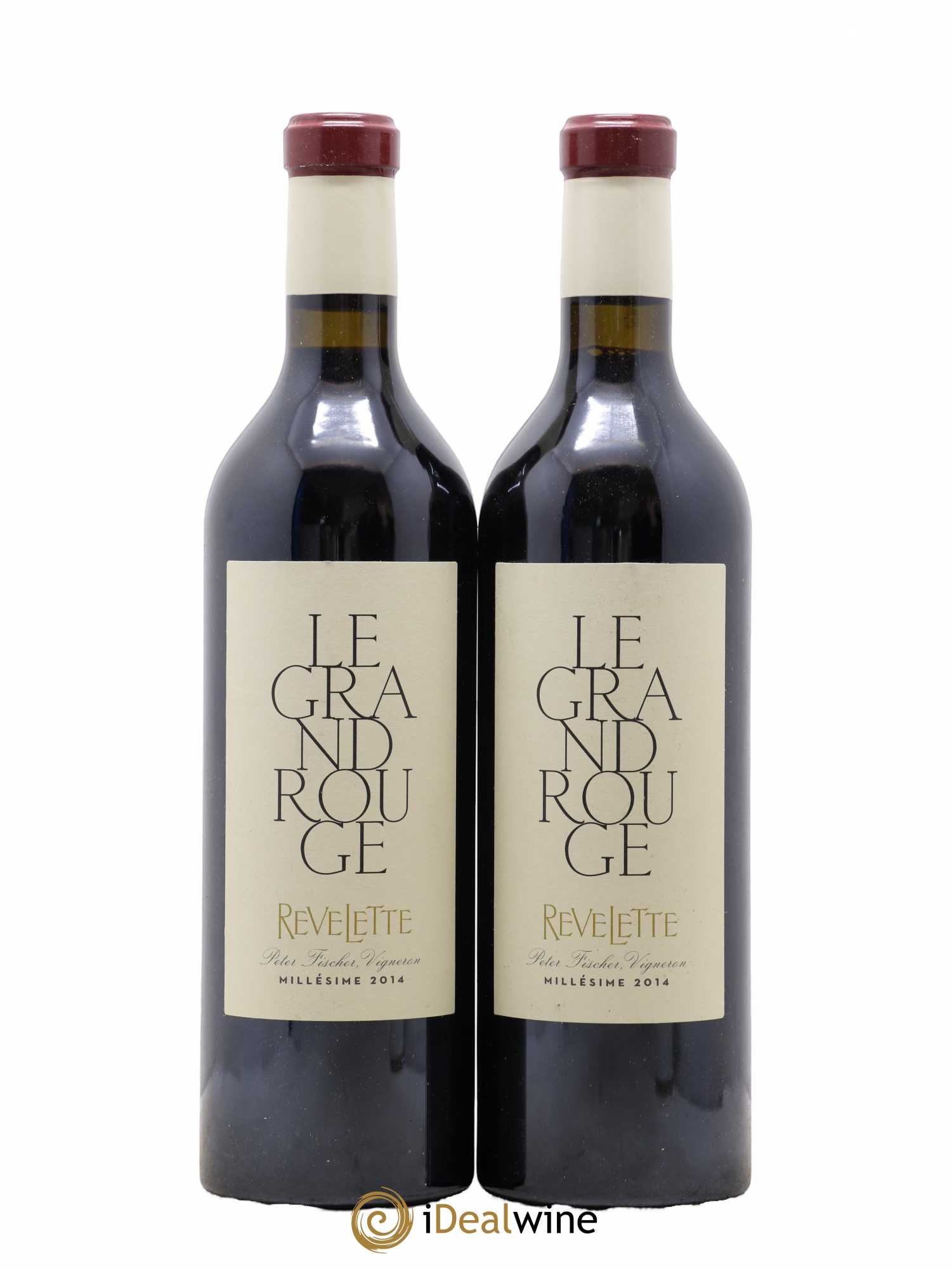 Méditerranée Château Revelette Le Grand Rouge Sandra & Peter Fischer 2014 - Lot de 2 bouteilles - 0
