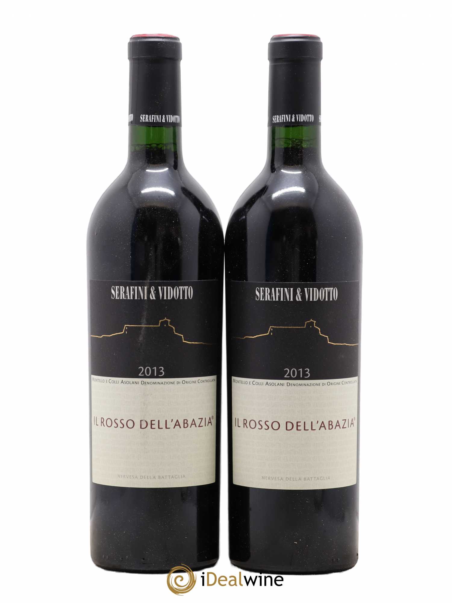 Italie Montello Colli Asolani DOC Rosso Dell Abazia Serafini Et Vidotto 2013 - Posten von 2 Flaschen - 0