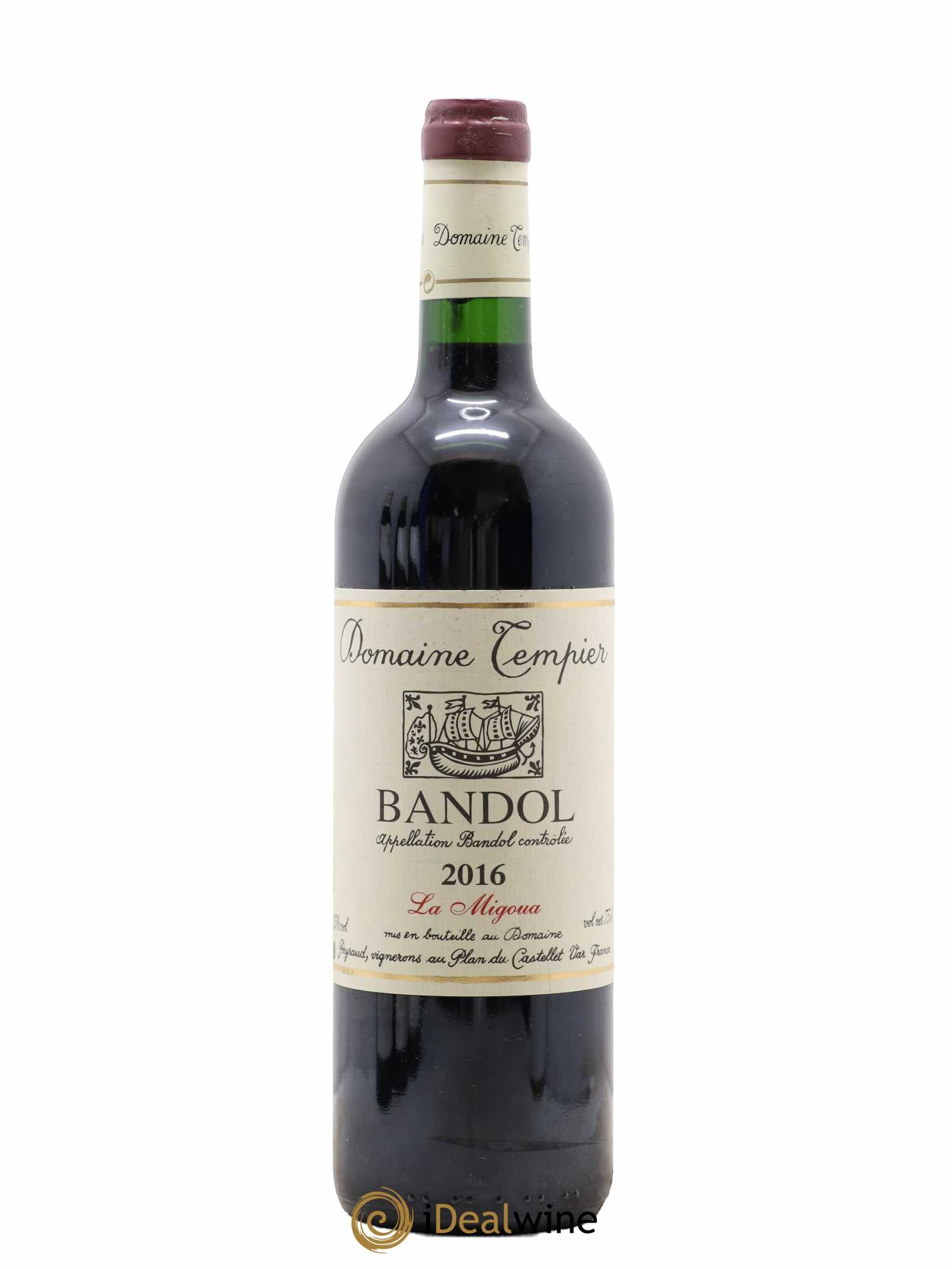 Bandol Domaine Tempier Cuvée La Migoua Famille Peyraud 2016 - Lot de 1 bouteille - 0