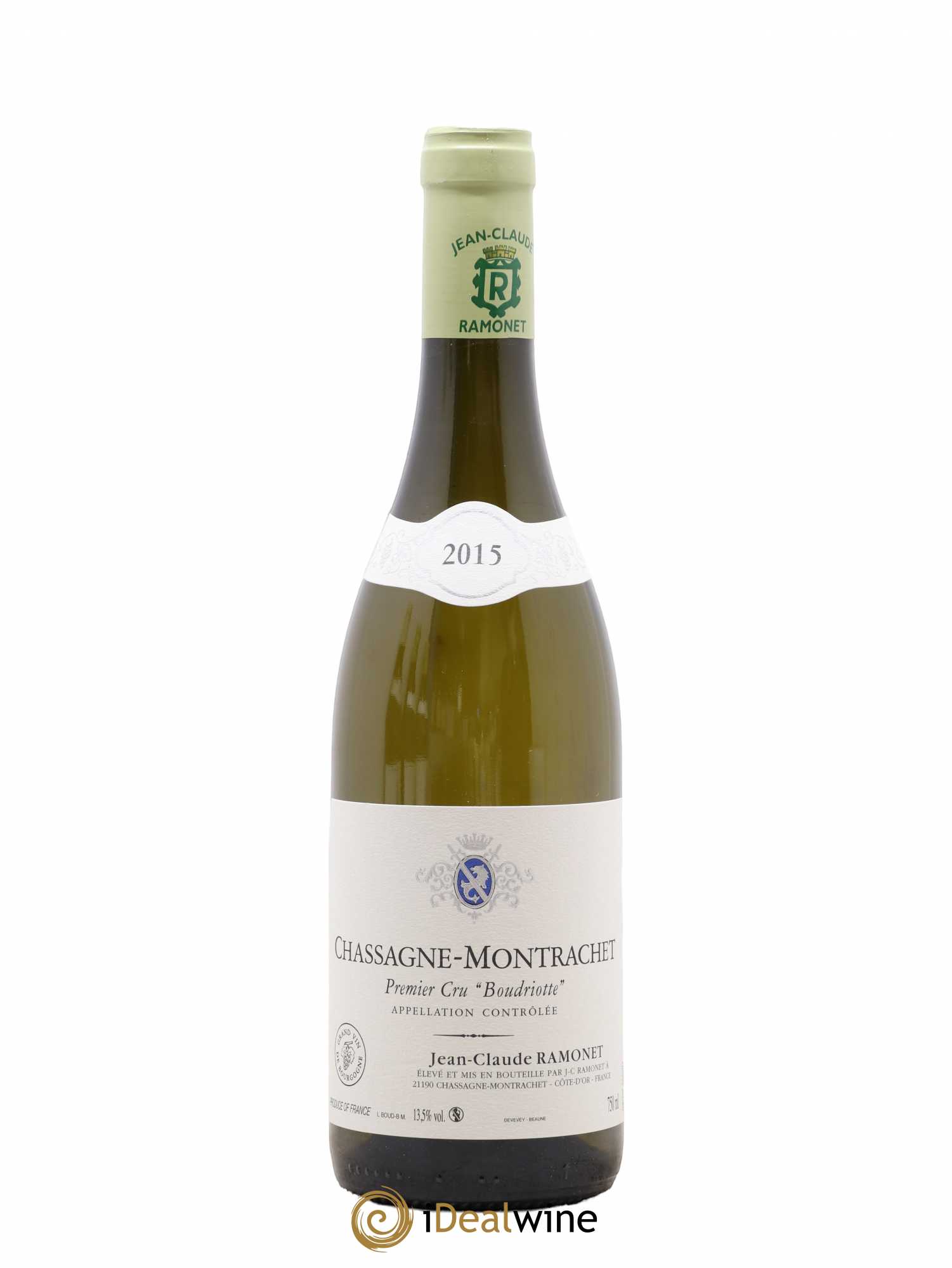 Chassagne-Montrachet 1er Cru Boudriotte Ramonet (Domaine) 2015 - Posten von 1 Flasche - 0
