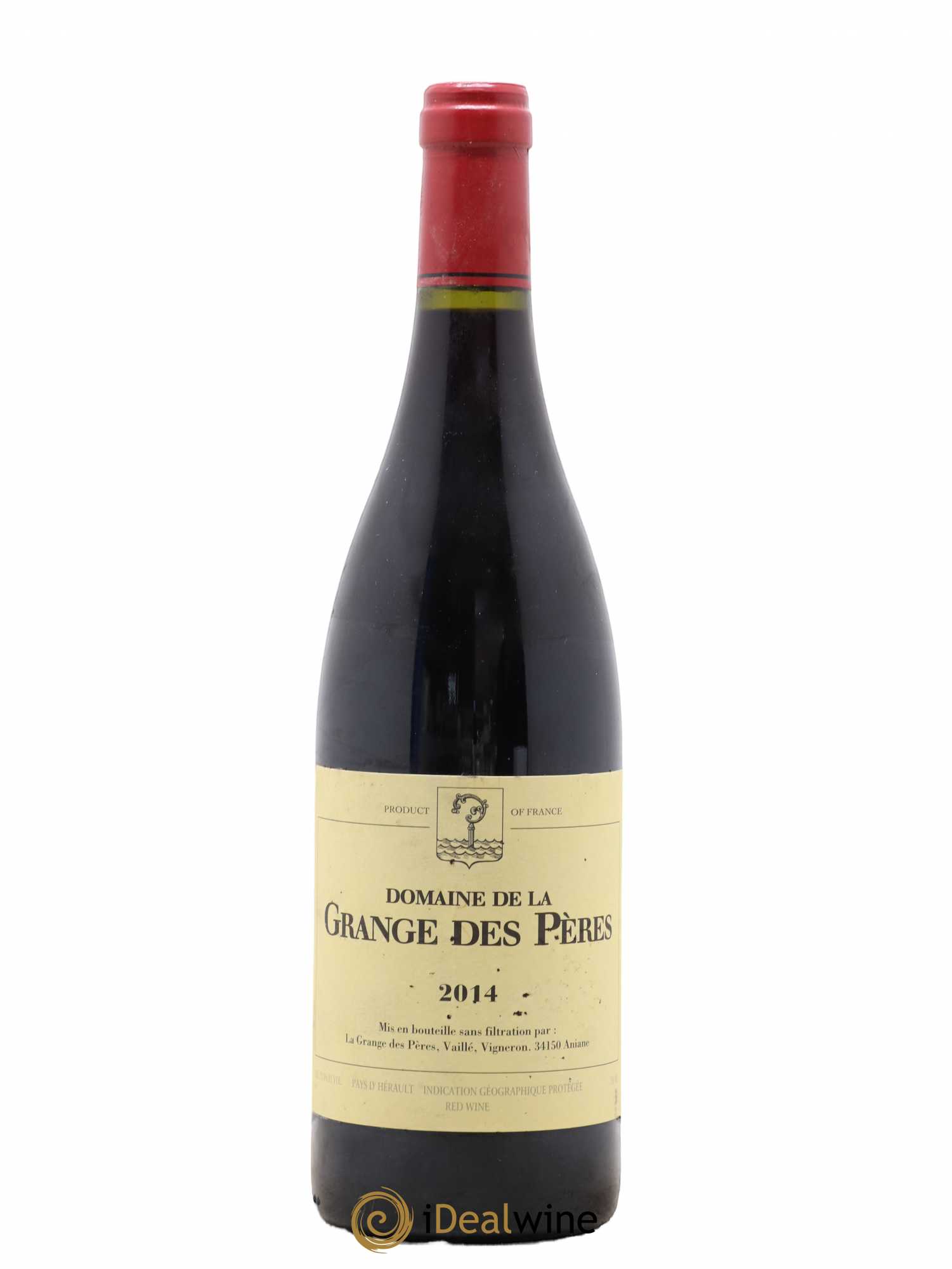 Pays d'Hérault Grange des Pères Laurent Vaillé 2014 - Lot de 1 bouteille - 0