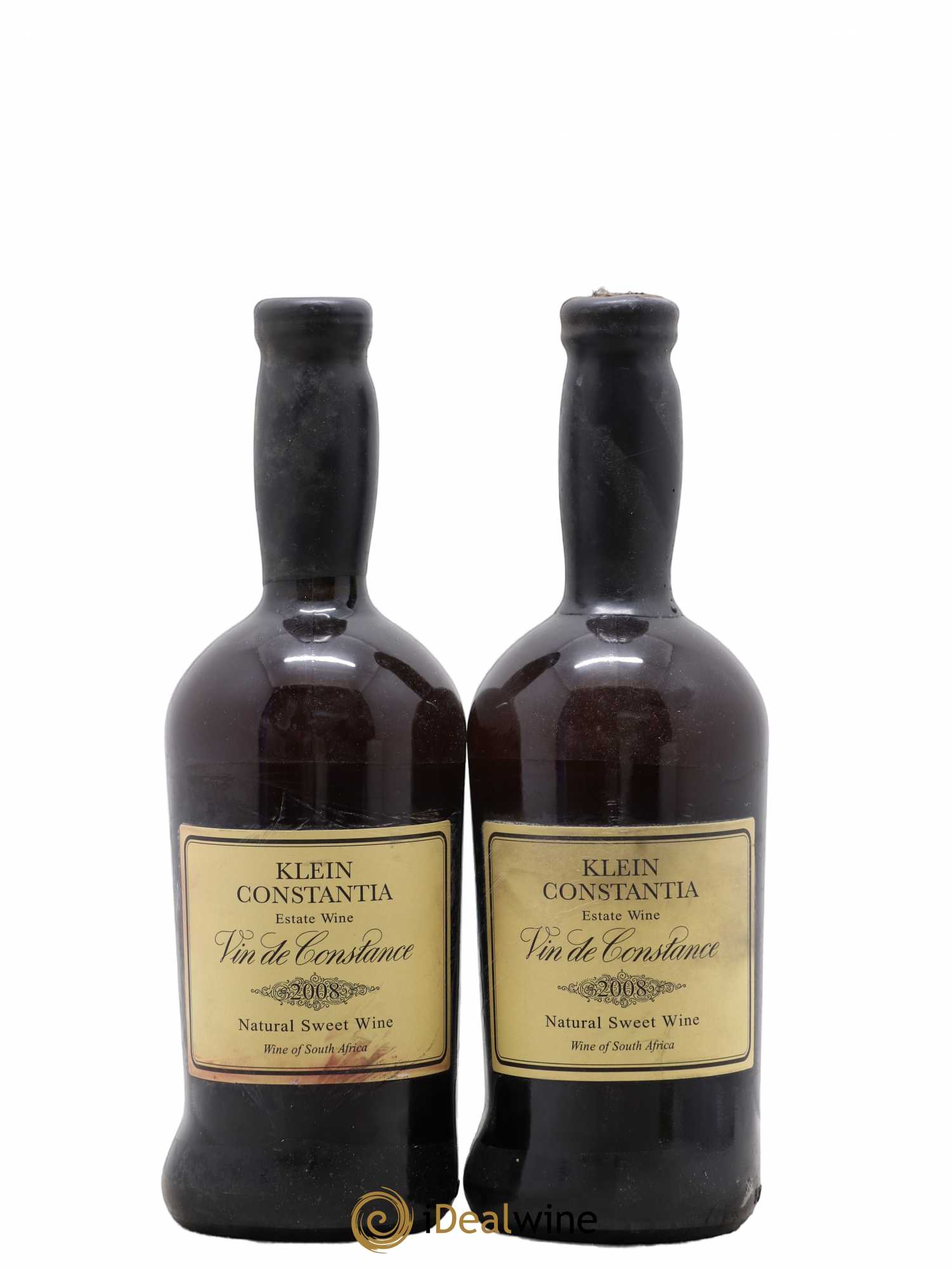 Vin de Constance Klein Constantia L. Jooste 50cl 2008 - Lotto di 2 bottiglie - 0