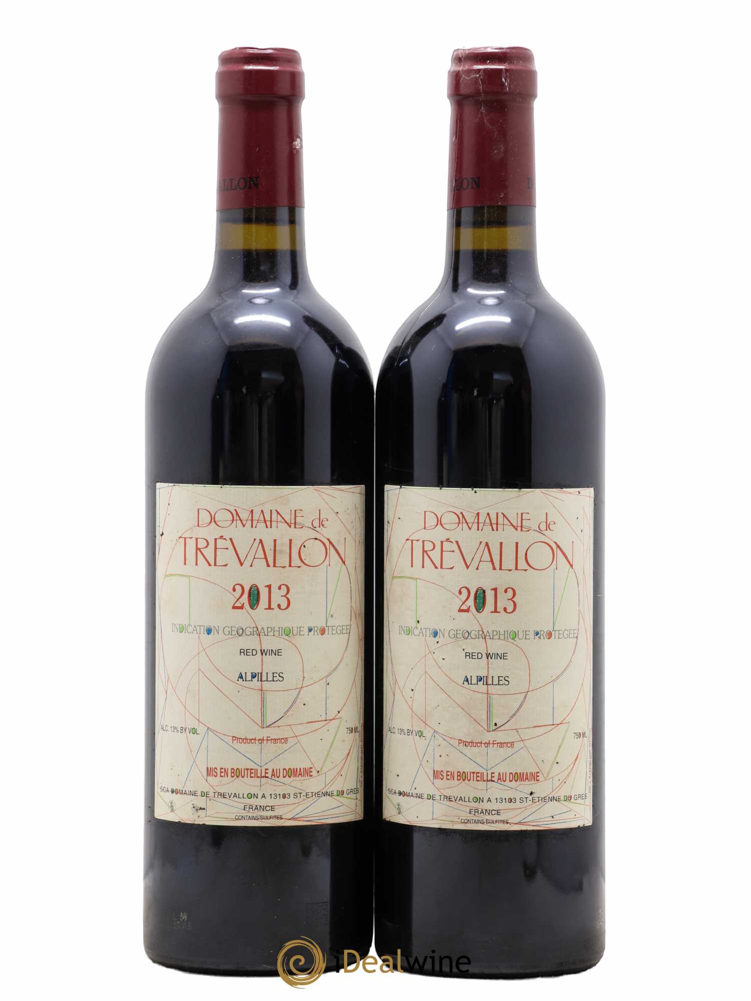 Alpilles Trévallon (Domaine de) Eloi Dürrbach 2013 - Lot de 2 bouteilles - 0