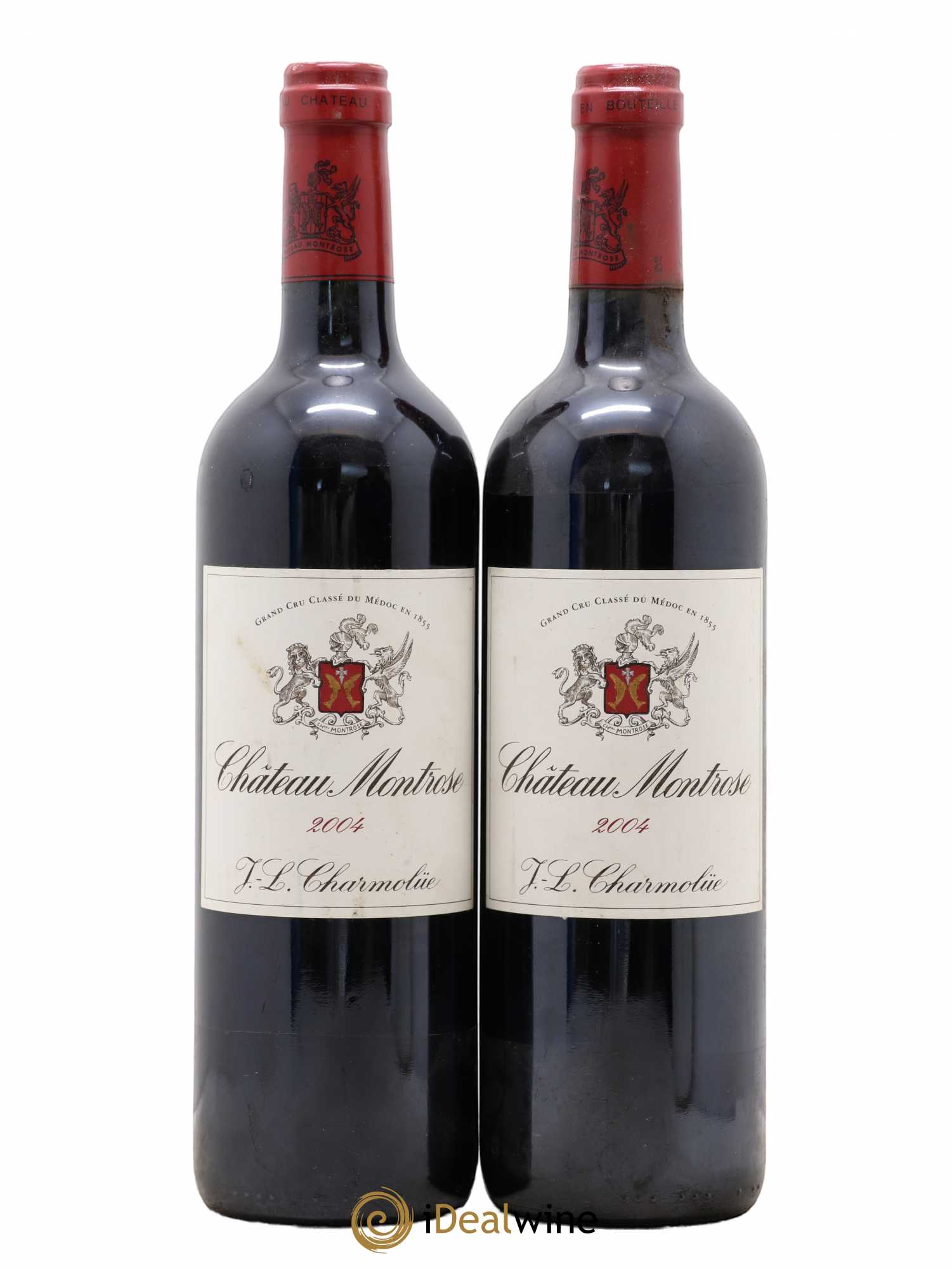 Château Montrose 2ème Grand Cru Classé 2004 - Lot de 2 bouteilles - 0