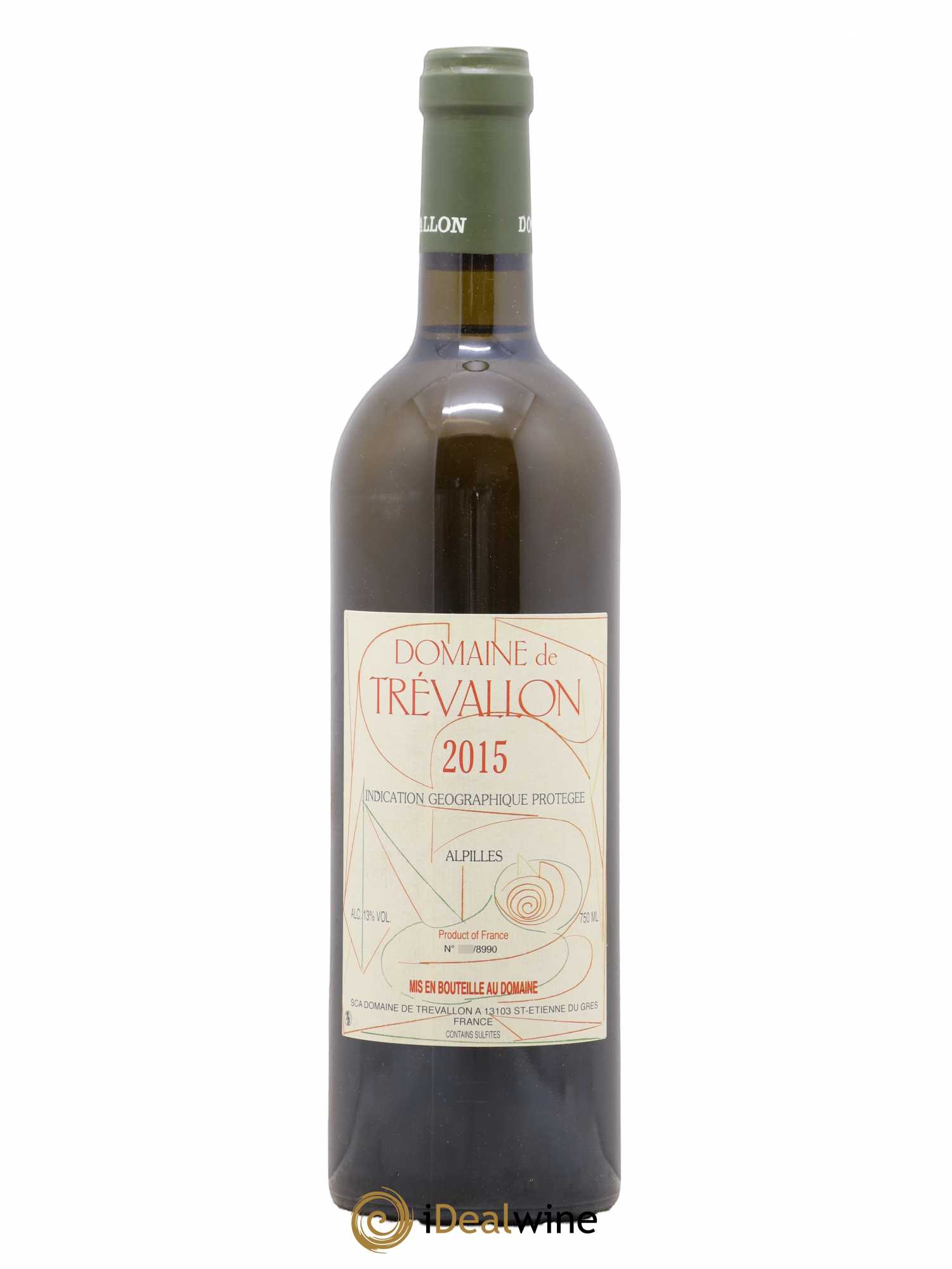 Alpilles Trévallon (Domaine de) Eloi Dürrbach 2015 - Lot de 1 bouteille - 0