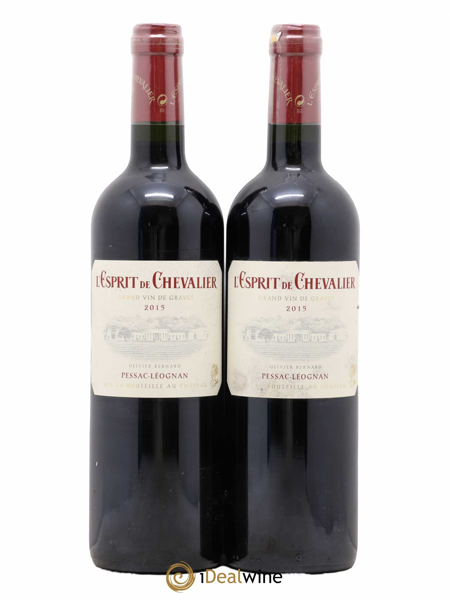 Esprit de Chevalier Second Vin 2015 - Lot de 2 bouteilles - 0