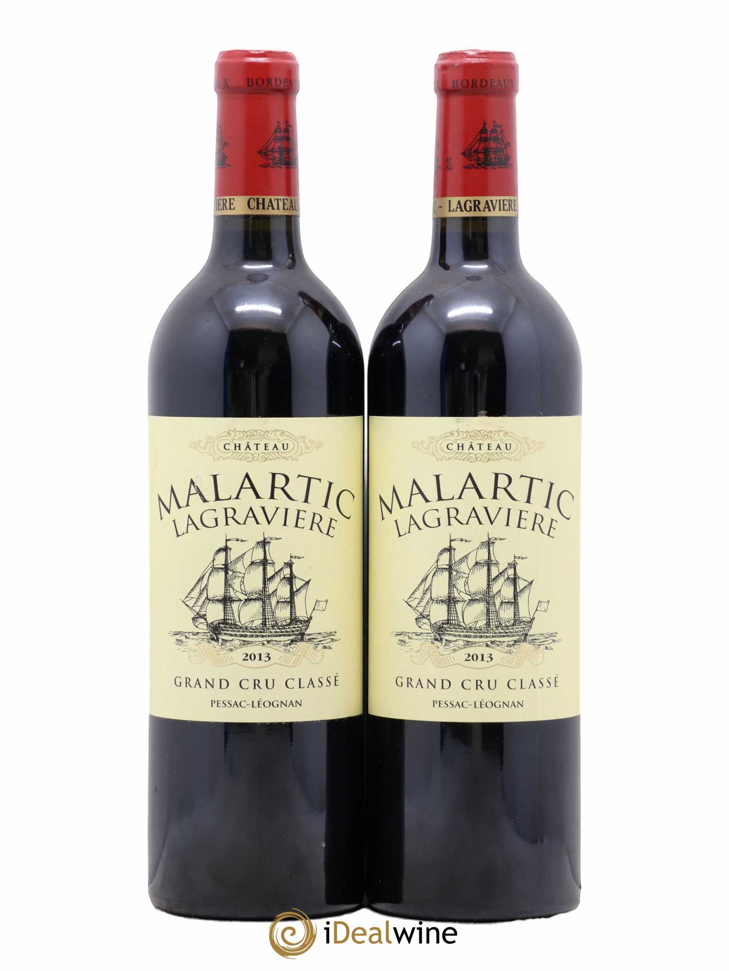 Château Malartic-Lagravière Cru Classé de Graves 2013 - Lot de 2 bouteilles - 0