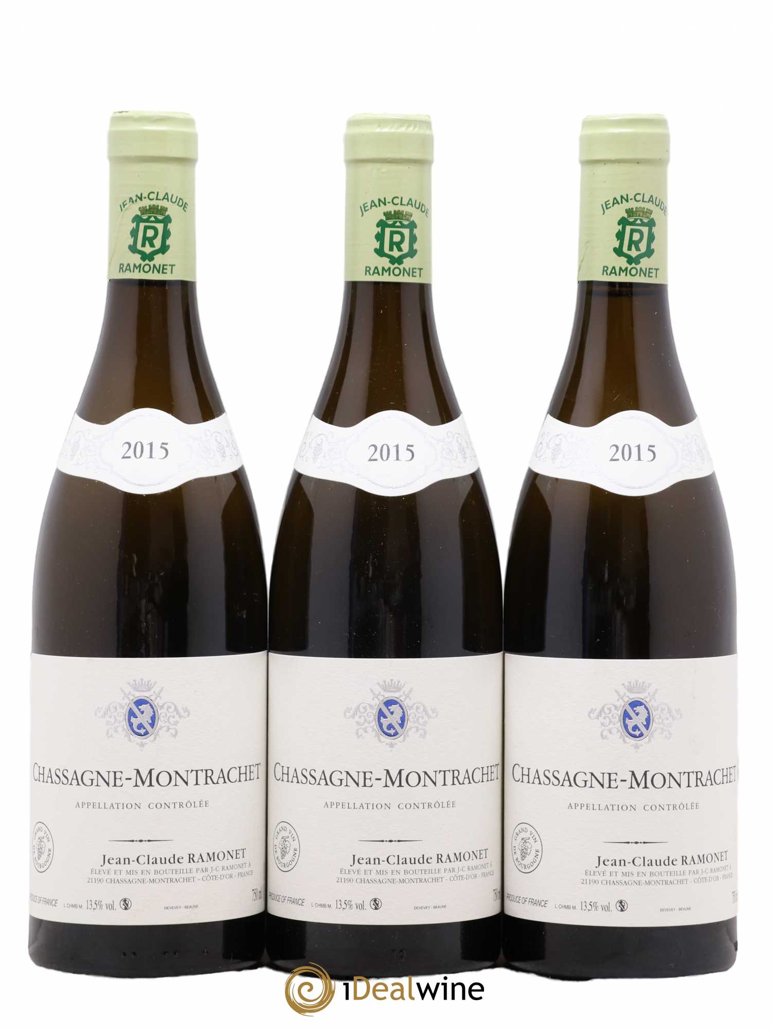 Chassagne-Montrachet Ramonet (Domaine) 2015 - Lot de 3 bouteilles - 0