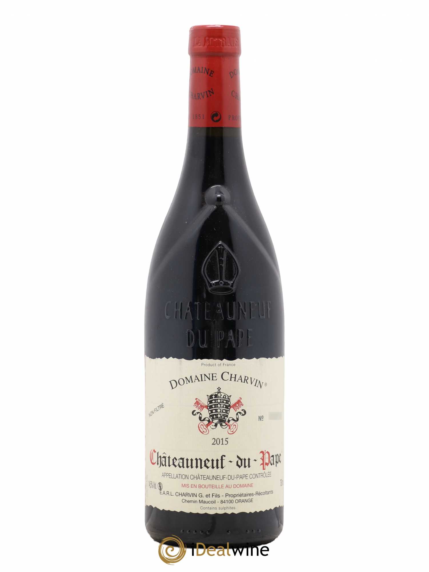 Châteauneuf-du-Pape Charvin (Domaine) 2015 - Lot de 1 bouteille - 0