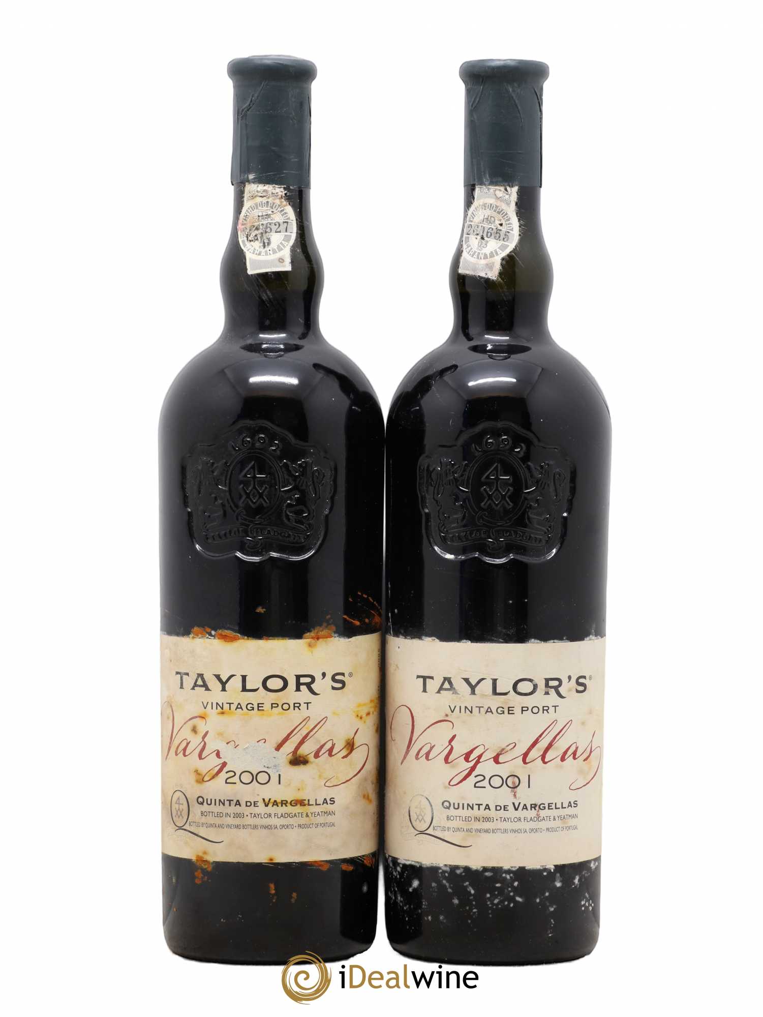 Porto Taylor - Quinta de Vargellas Vintage 2001 - Lot de 2 bouteilles - 0
