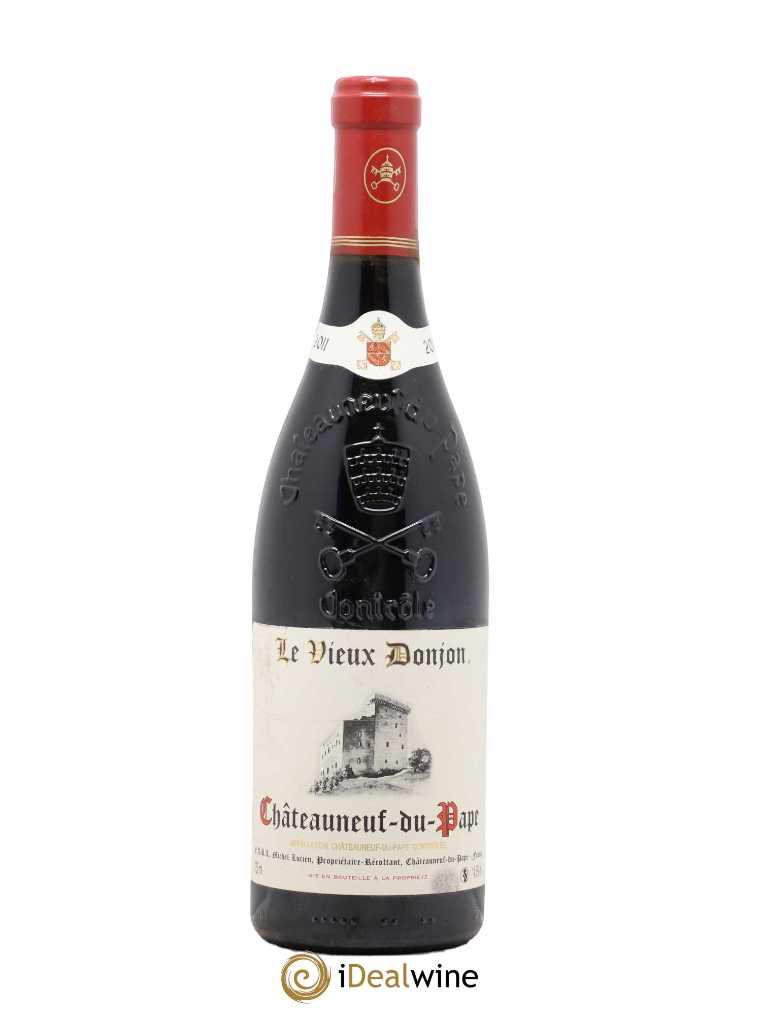 Châteauneuf-du-Pape Le Vieux Donjon Michel Lucien 2011 - Lot de 1 bouteille - 0