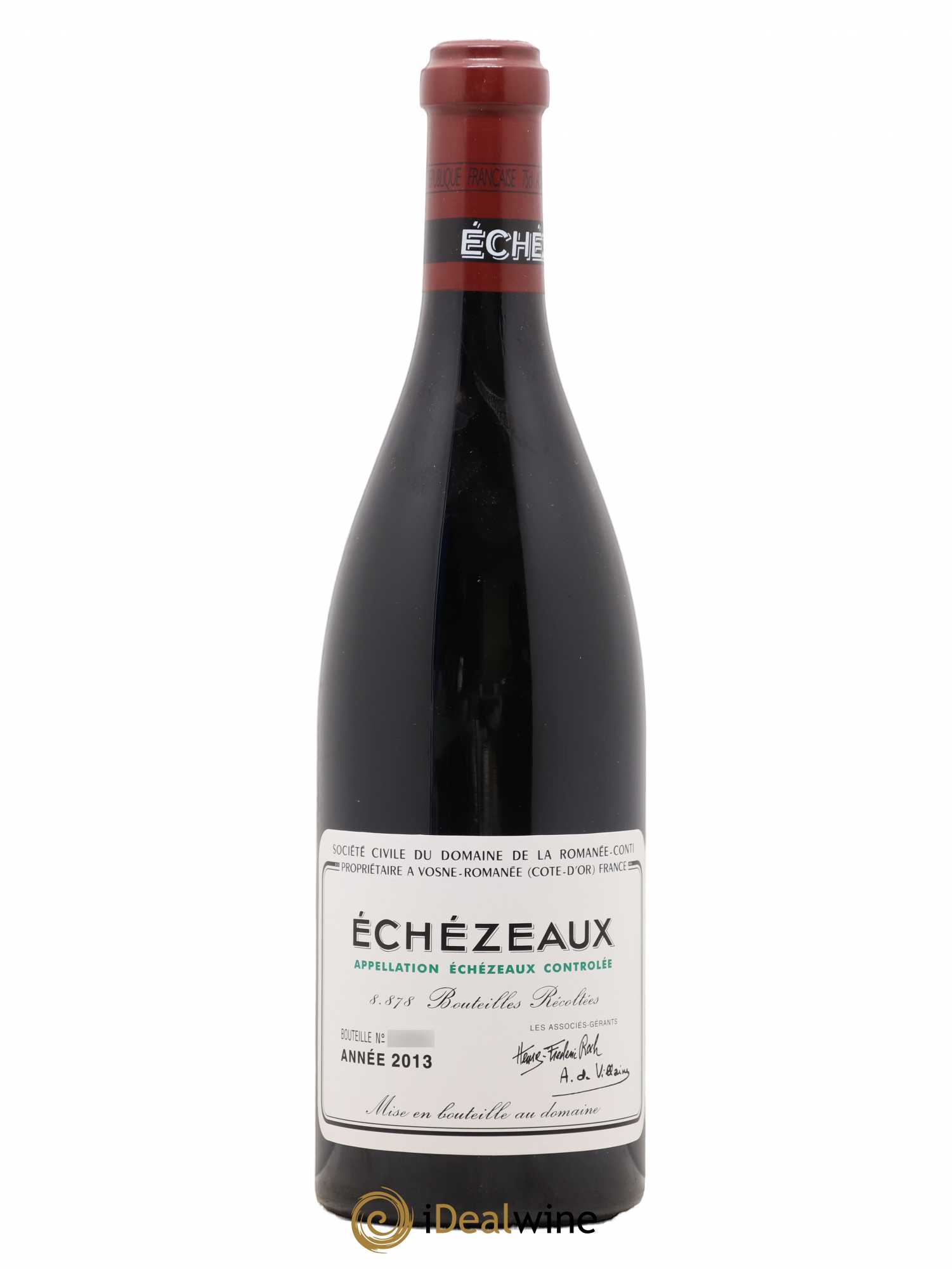 Echezeaux Grand Cru Domaine de la Romanée-Conti 2013 - Lot de 1 bouteille - 0