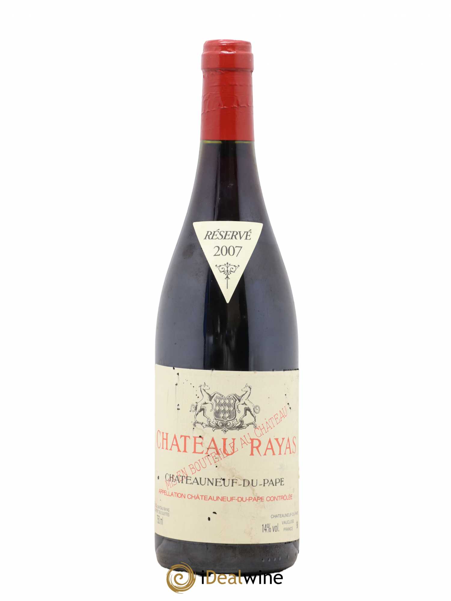 Châteauneuf-du-Pape Château Rayas Emmanuel Reynaud 2007 - Lot de 1 bouteille - 0