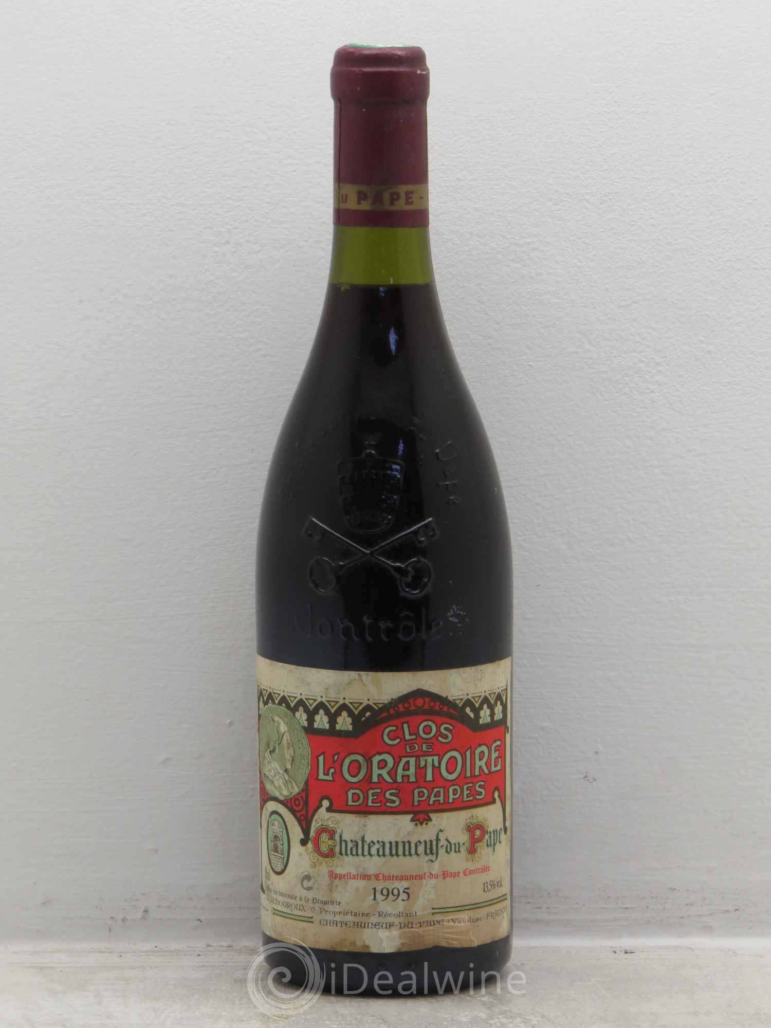 Châteauneuf-du-Pape Clos de l'Oratoire des Papes 1995 - Lot de 1 bouteille - 0