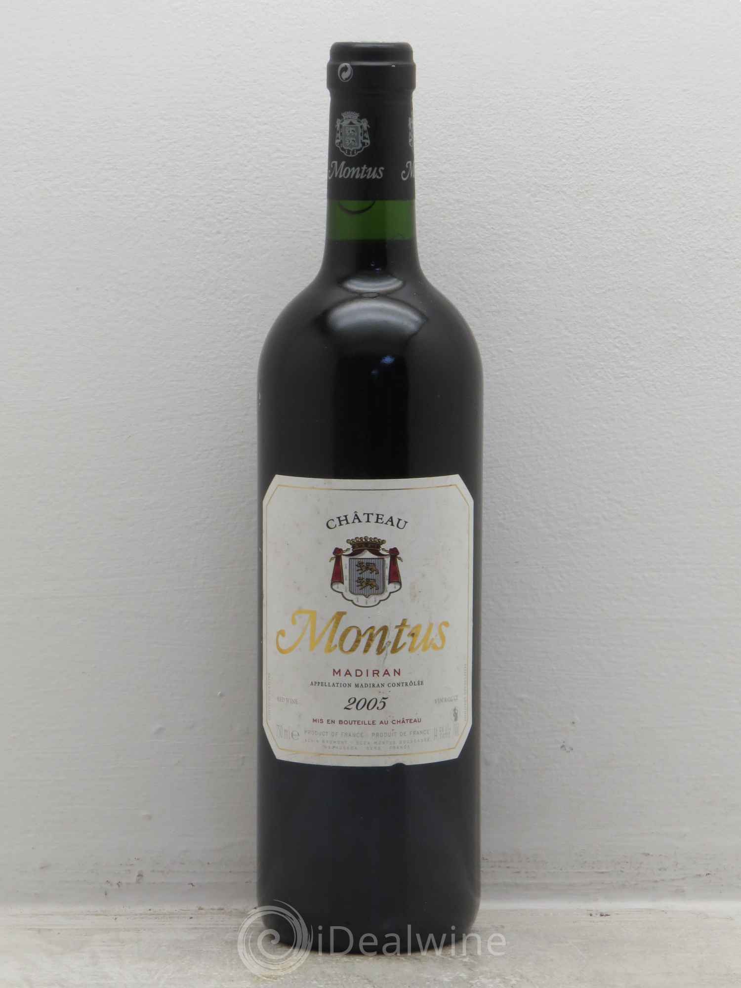 Madiran Château Montus Alain Brumont 2005 - Lot de 1 bouteille - 0