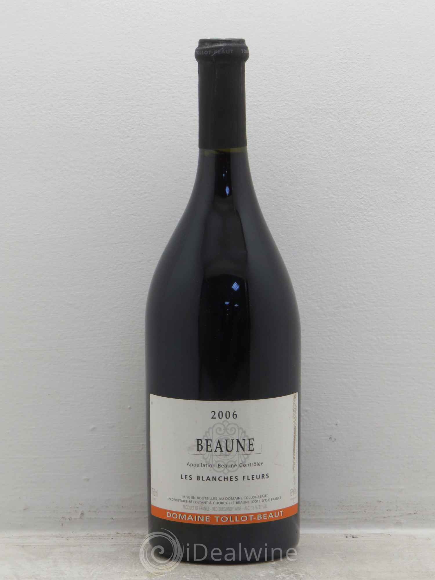 Beaune Les Blanches Fleurs - Tollot Beaut 2006 - Posten von 1 Flasche - 0