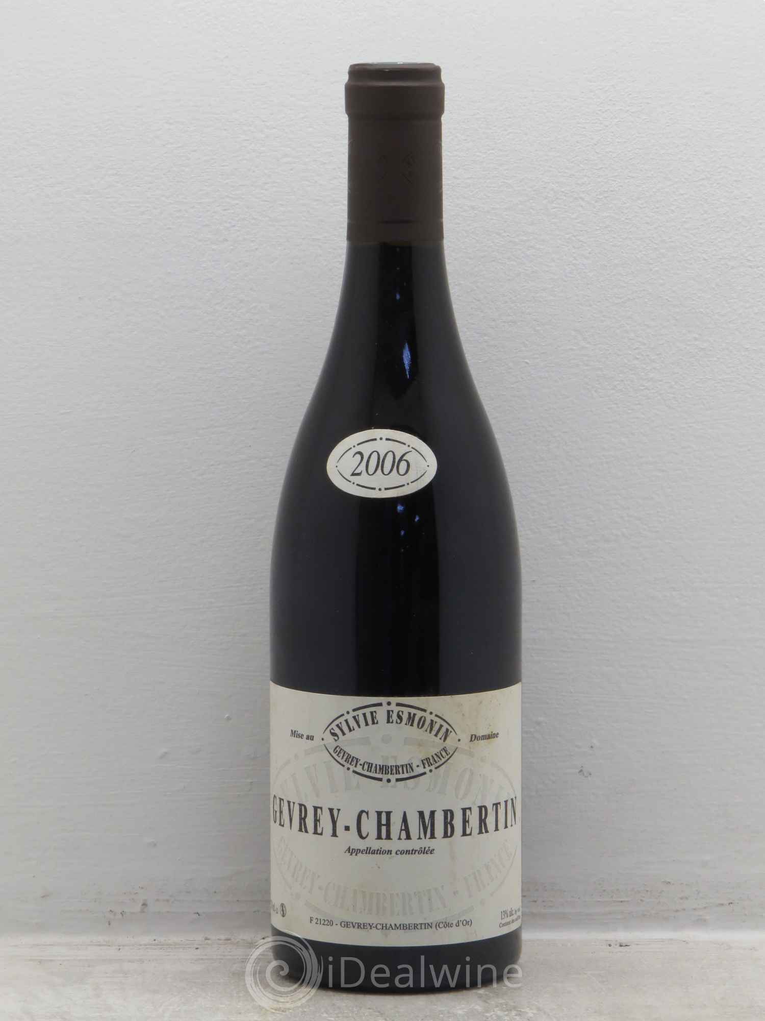 Gevrey-Chambertin Sylvie Esmonin 2006 - Lot de 1 bouteille - 0