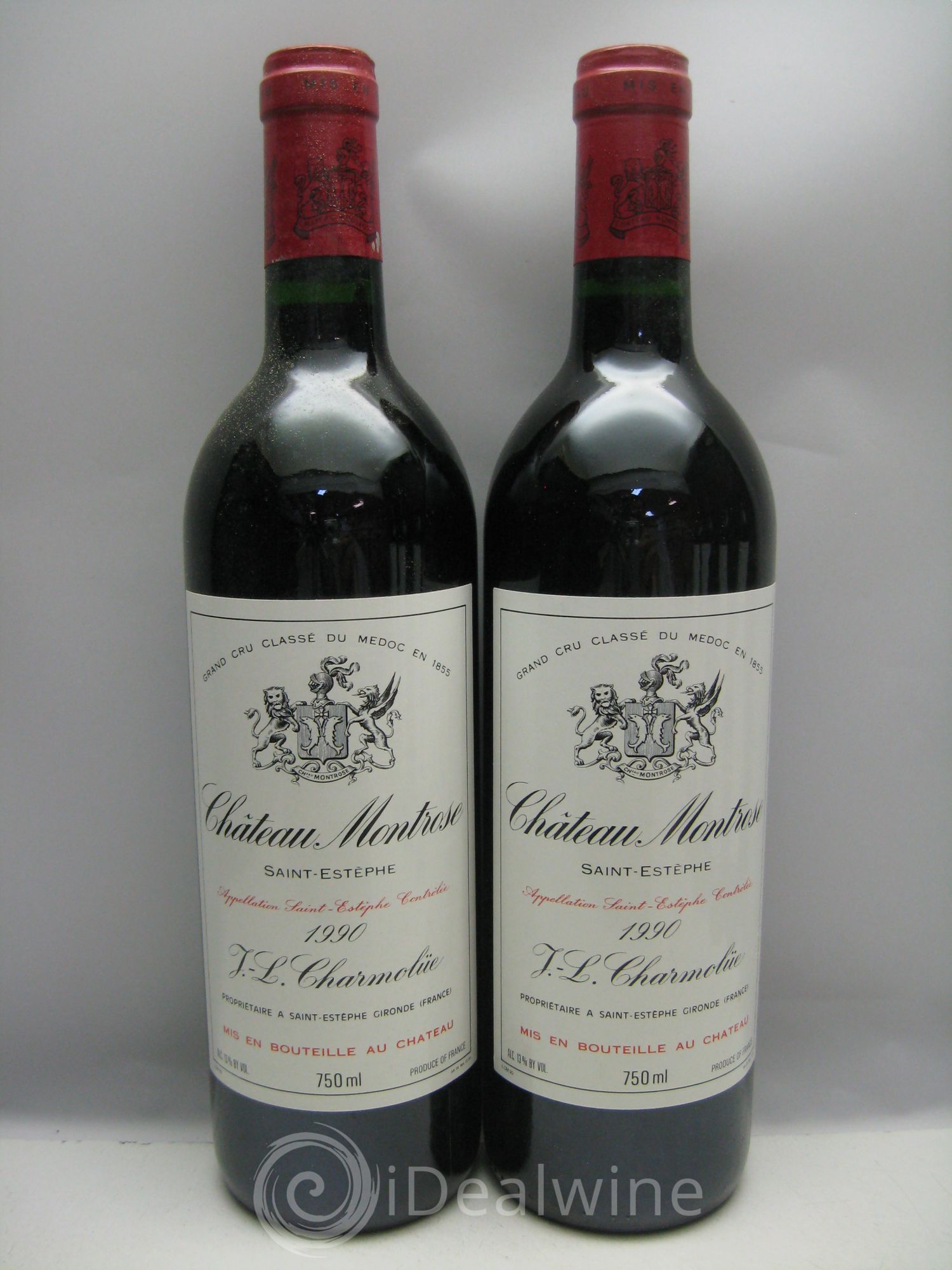 Château Montrose 2ème Grand Cru Classé 1990 - Lot de 6 bouteilles - 0