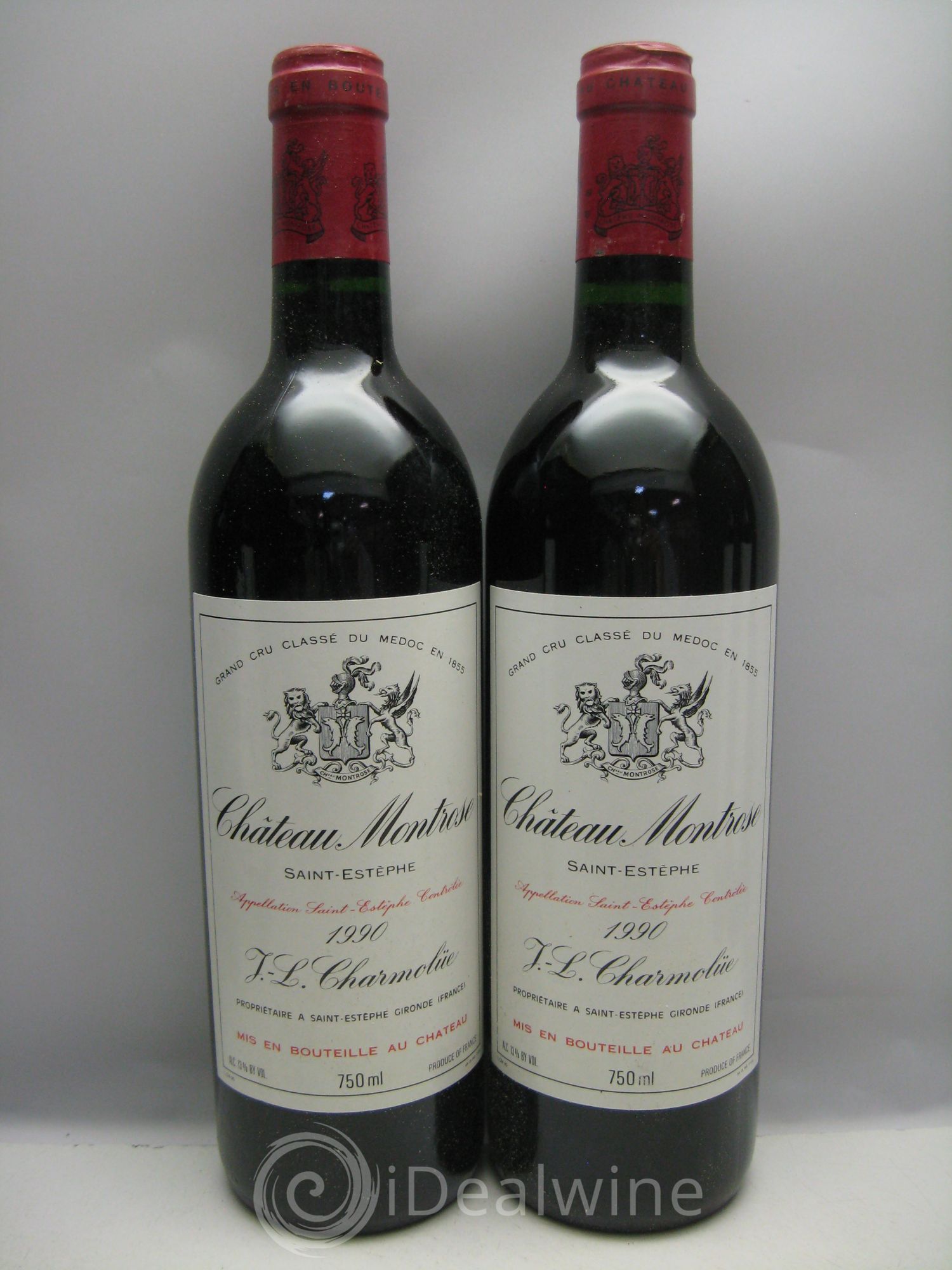 Château Montrose 2ème Grand Cru Classé 1990 - Lot de 6 bouteilles - 1