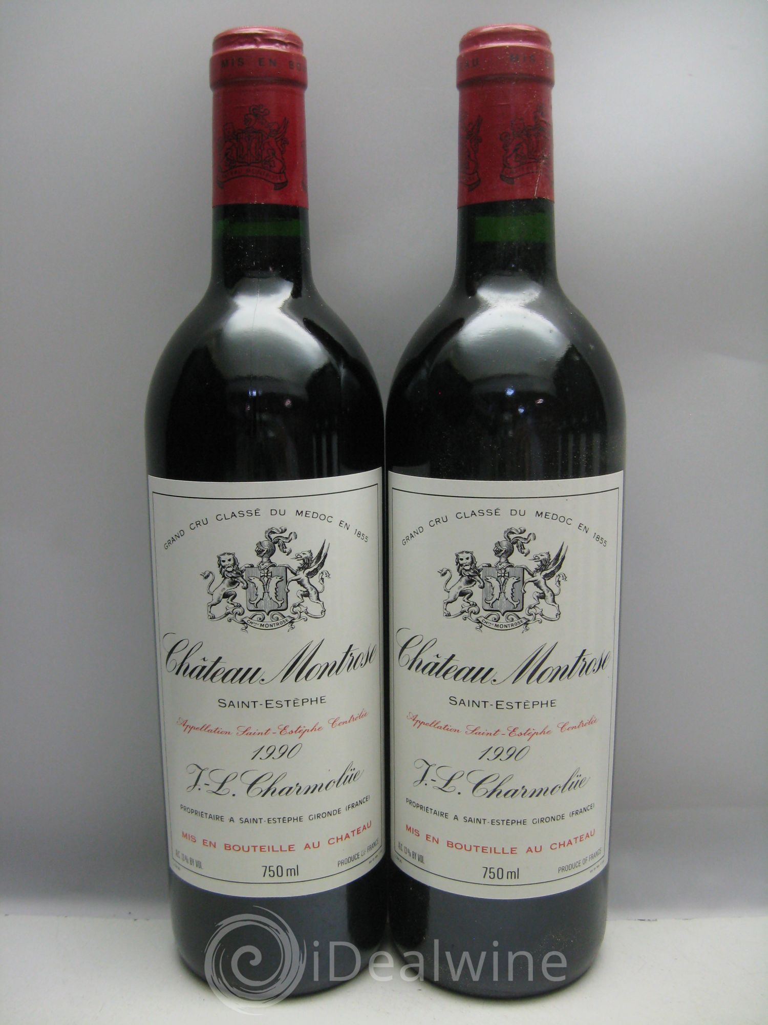 Château Montrose 2ème Grand Cru Classé 1990 - Lot de 6 bouteilles - 0