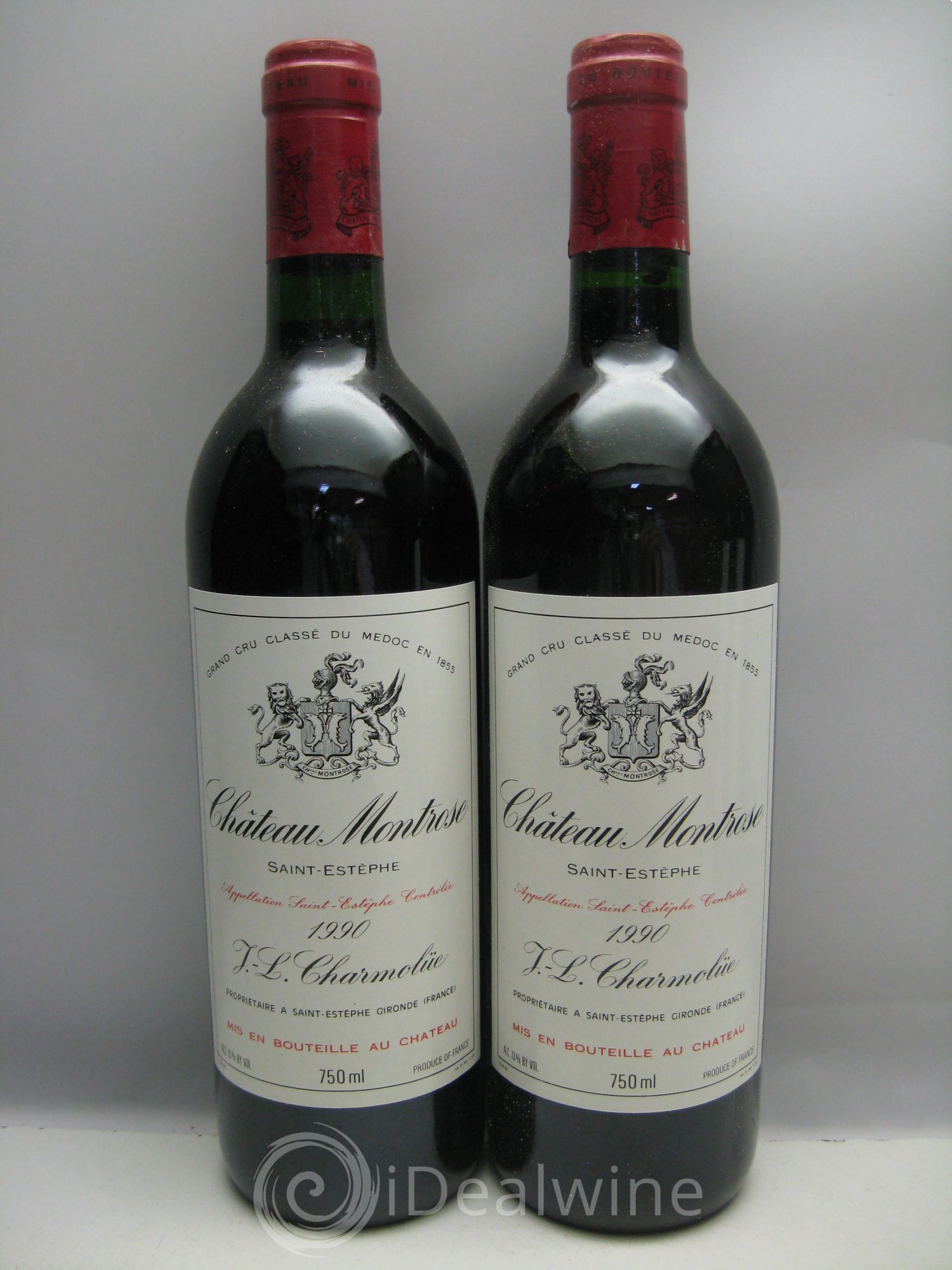 Château Montrose 2ème Grand Cru Classé 1990 - Lot de 6 bouteilles - 1
