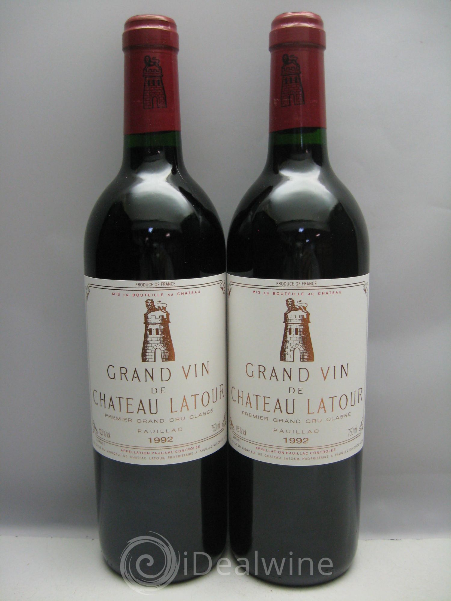 Château Latour 1er Grand Cru Classé 1992 - Lot de 6 bouteilles - 2