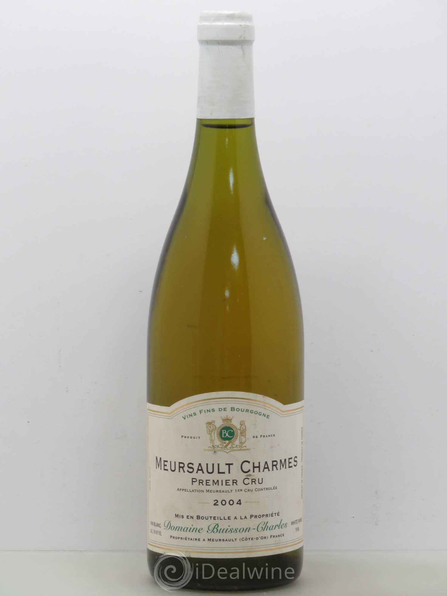 Meursault 1er Cru Les Charmes Buissons Charles 2004 - Posten von 1 Flasche - 0