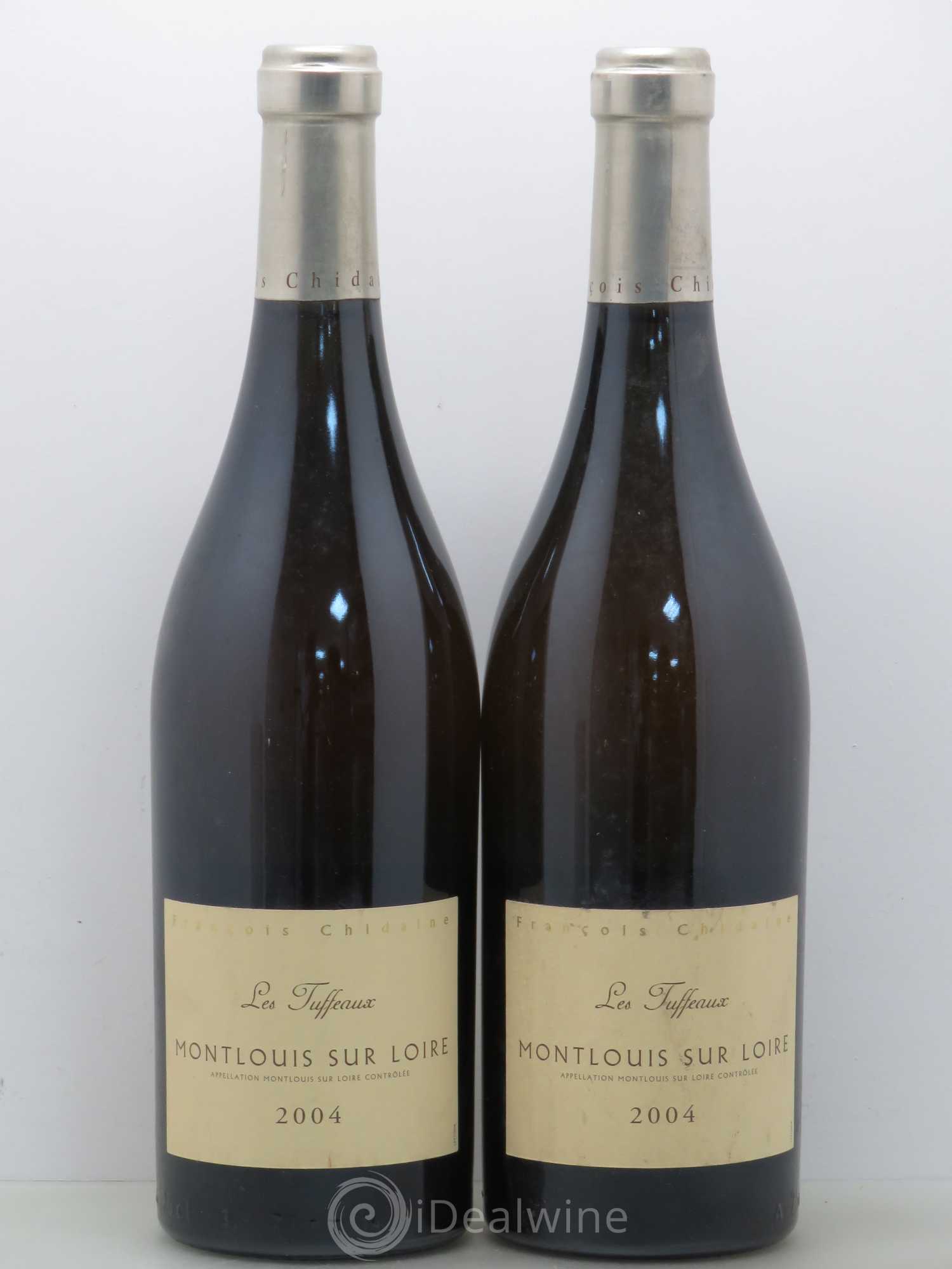 Montlouis-sur-Loire Les Tuffeaux François Chidaine 2004 - Lot de 2 bouteilles - 0