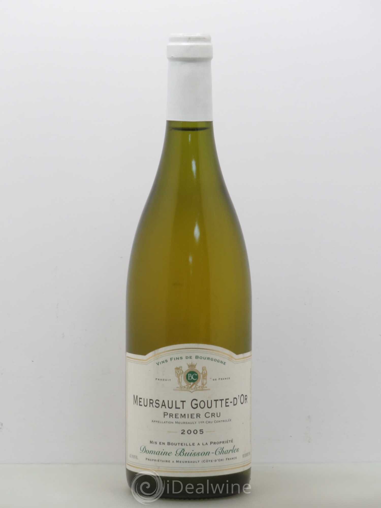 Meursault 1er Cru Goutte D'Or Buissons Charles 2005 - Posten von 1 Flasche - 0