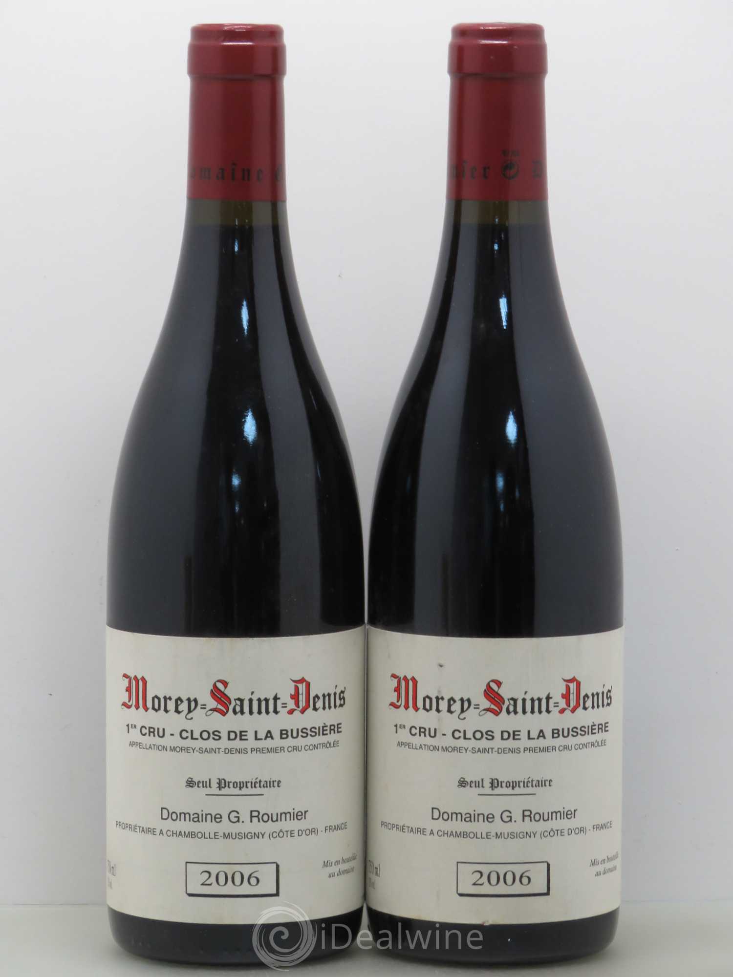 Morey-Saint-Denis 1er Cru Clos de la Bussière Georges Roumier (Domaine) 2006 - Lot de 2 bouteilles - 0