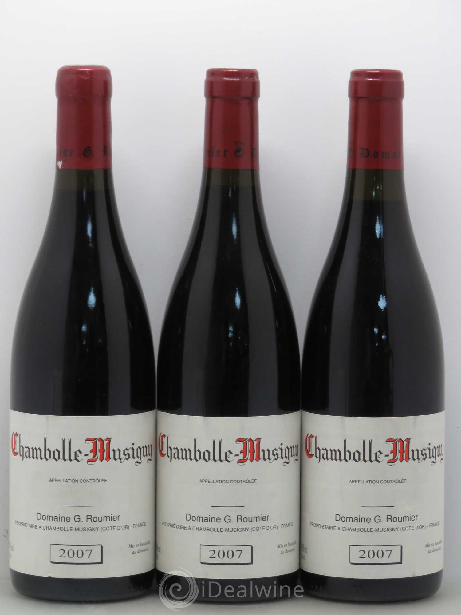Chambolle-Musigny Georges Roumier (Domaine) 2007 - Posten von 3 Flaschen - 0