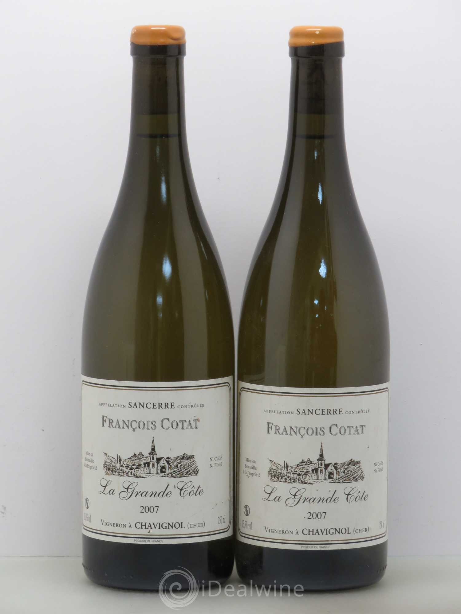 Sancerre La Grande Côte François Cotat 2007 - Lot de 2 bouteilles - 0